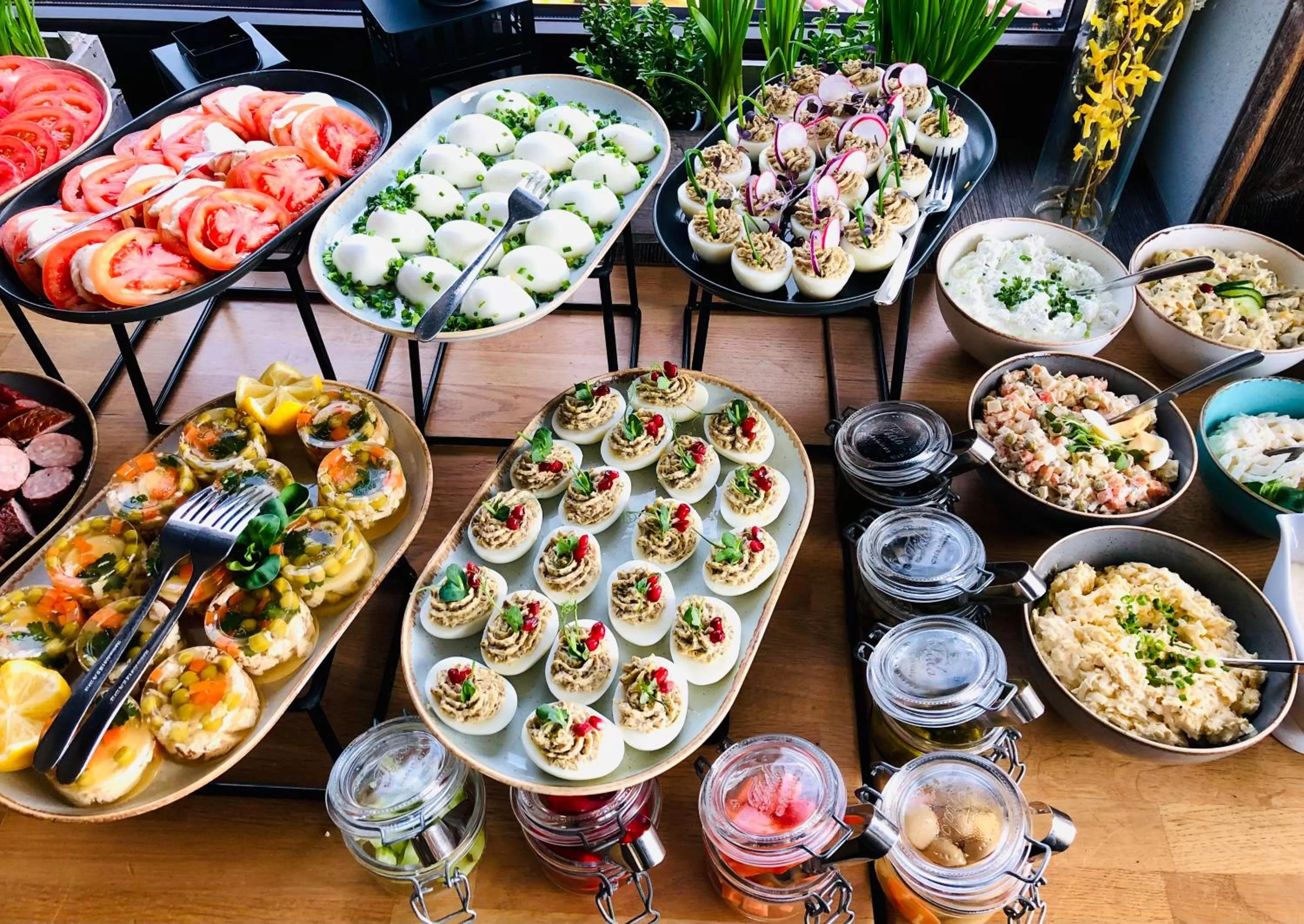 Breakfast in Hotel Szary Residence