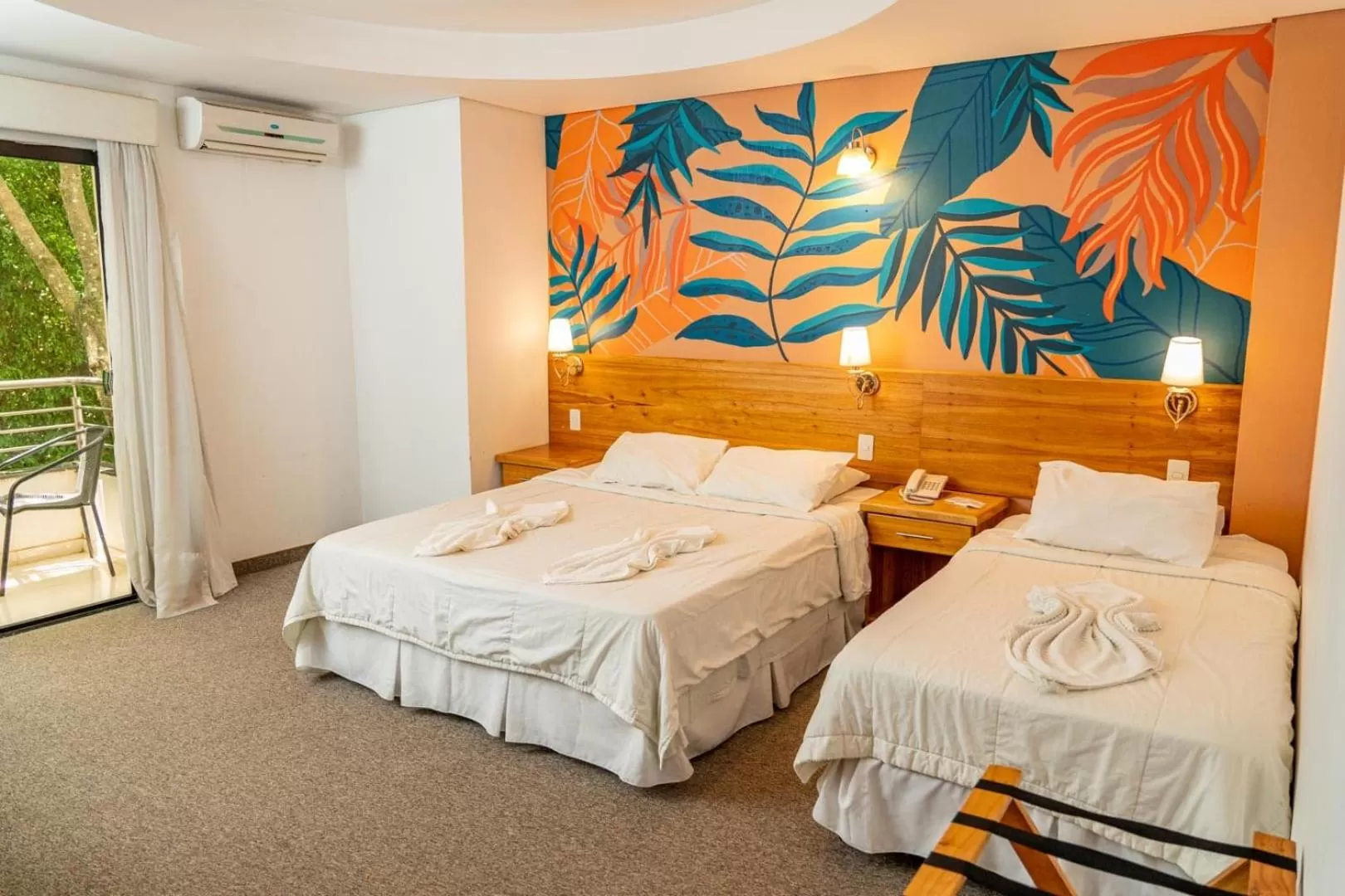 Bed in Los Lagos Resort Hotel