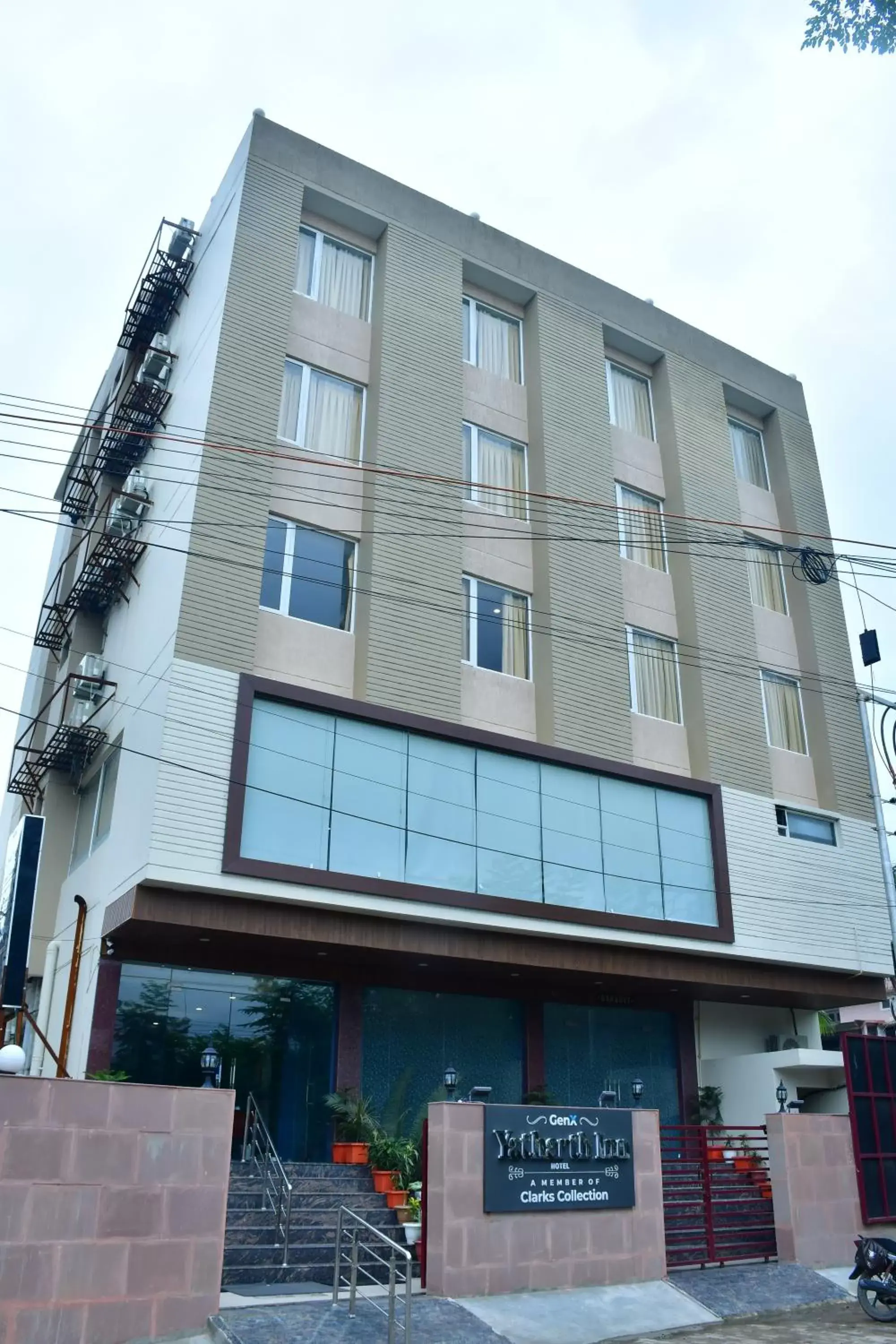Facade/entrance in Hotel Yatharth Inn Facade/entrance in Hotel Yatharth Inn