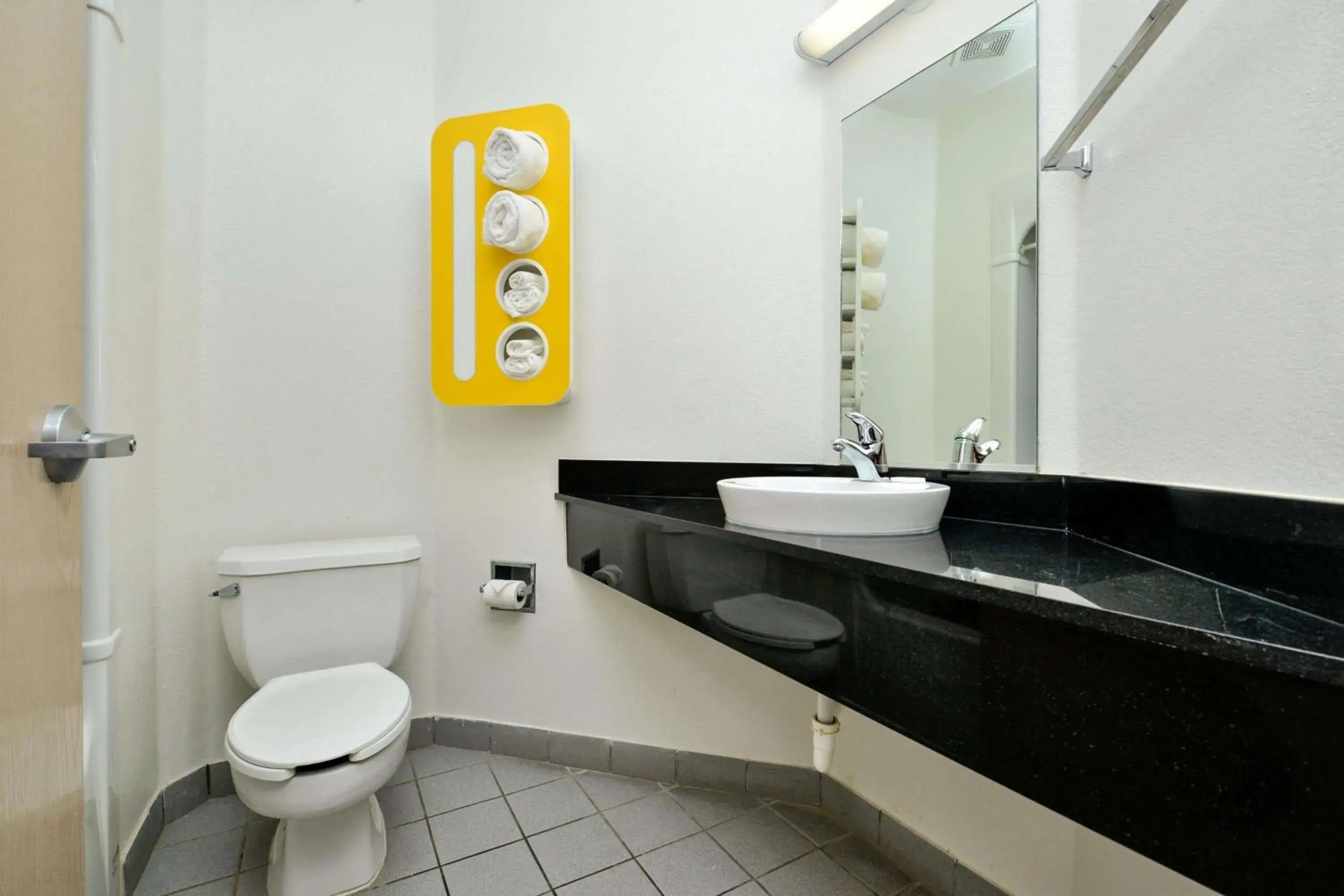 Toilet, Bathroom in Motel 6-McKinney, TX - North