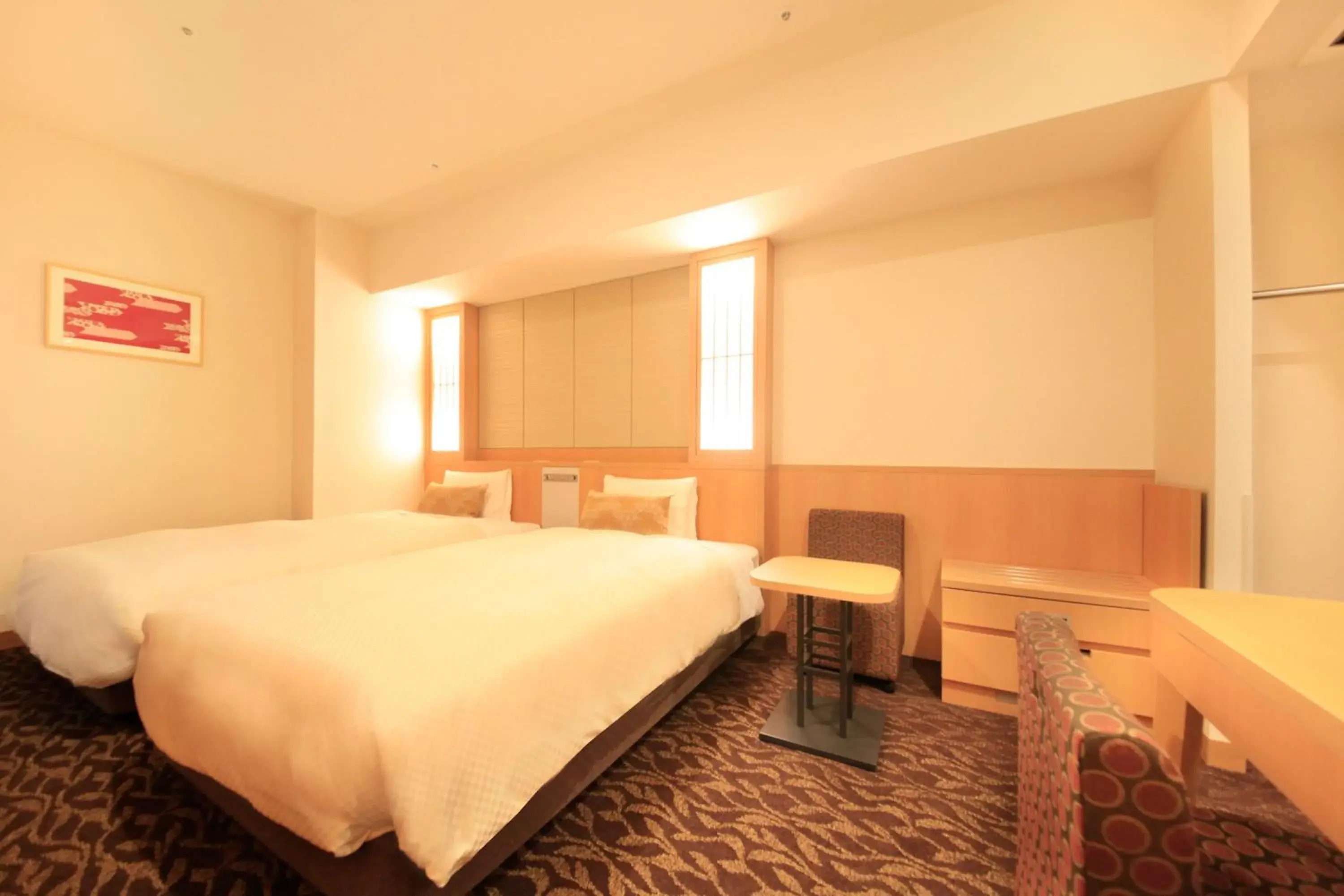 Photo of the whole room, Bed in Vessel Hotel Campana Kyoto Gojo