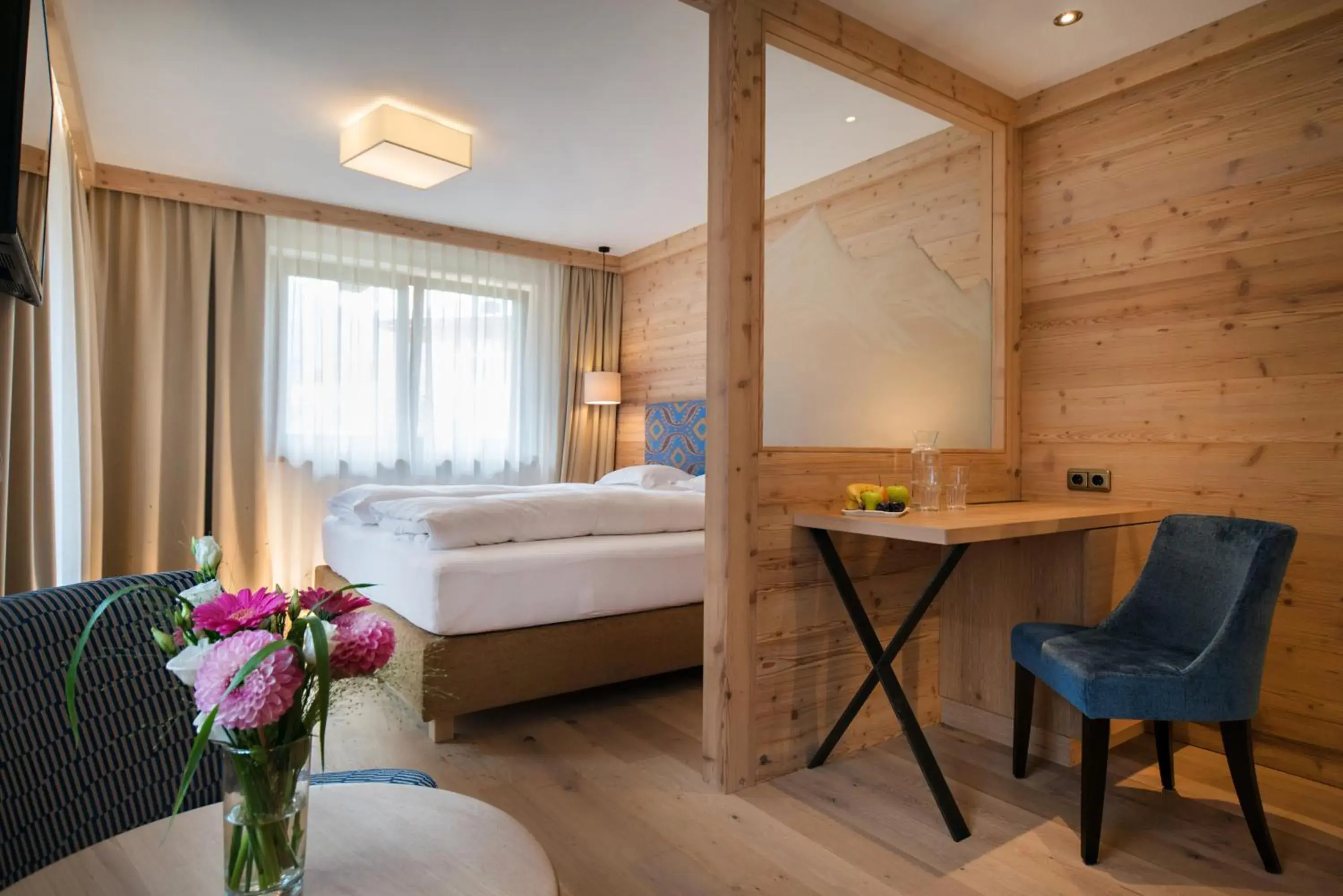 Bed in Hotel Garni Glockenstuhl