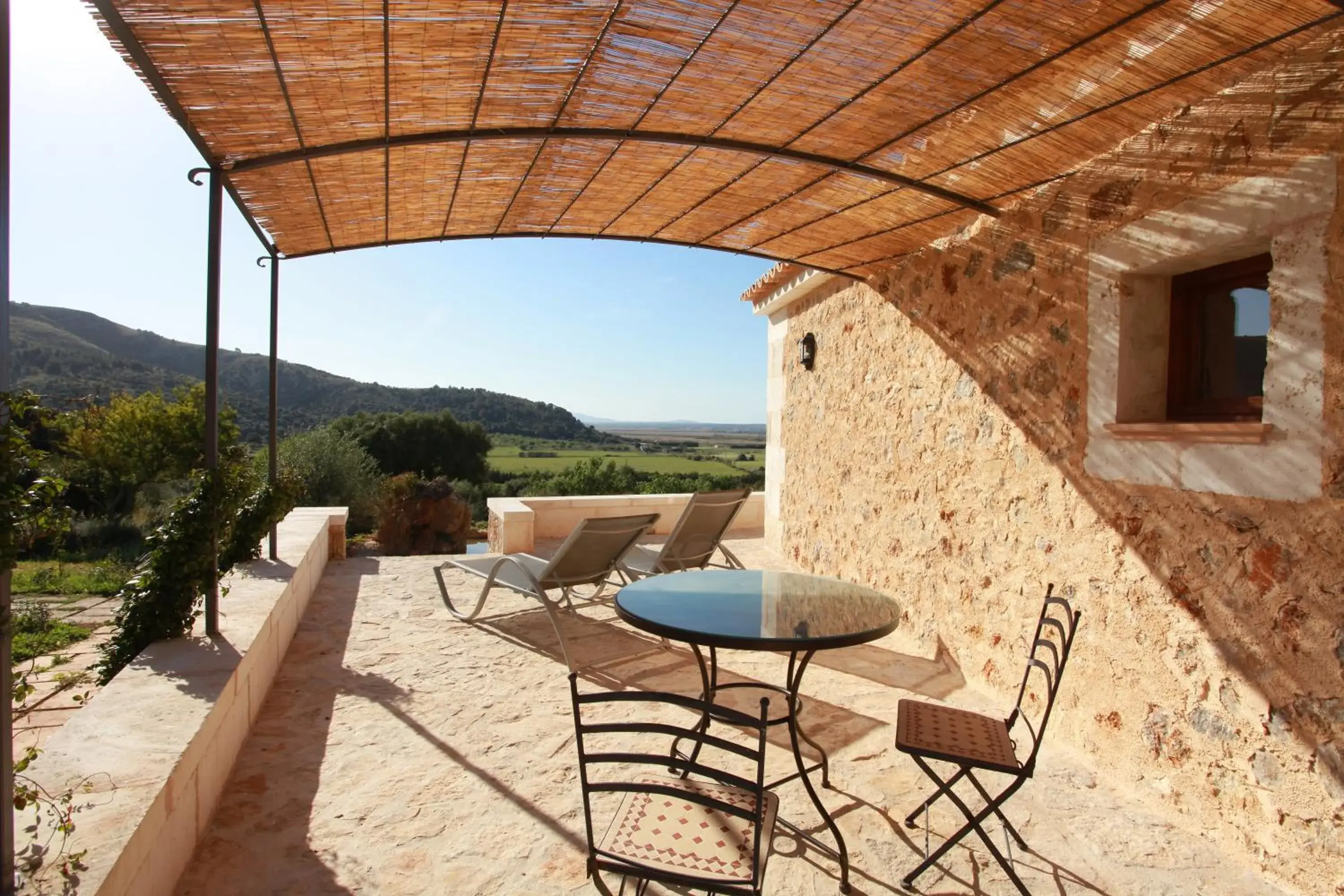 Balcony/Terrace in Agroturismo Son Siurana