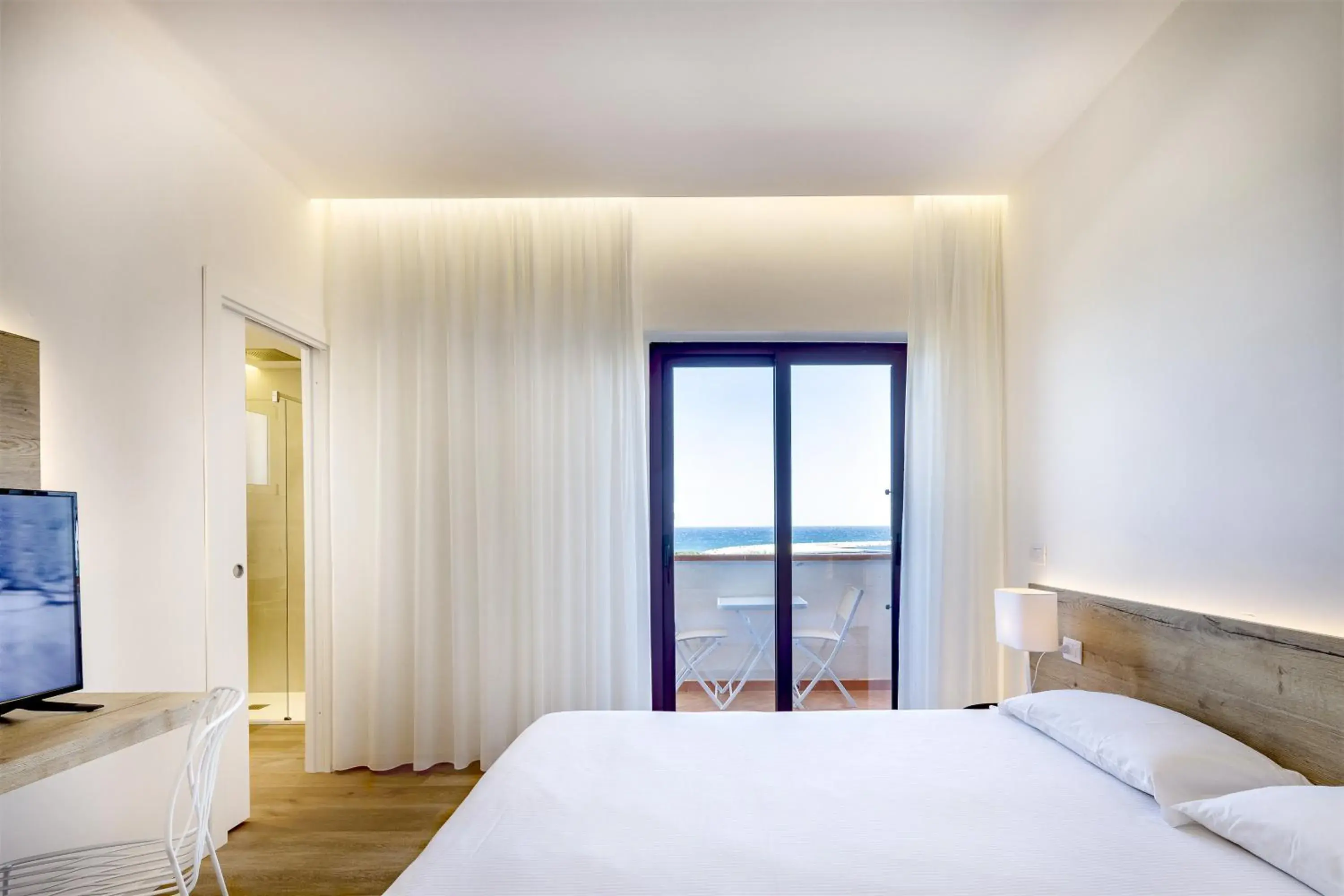 Bed in Hotel Onda Marina