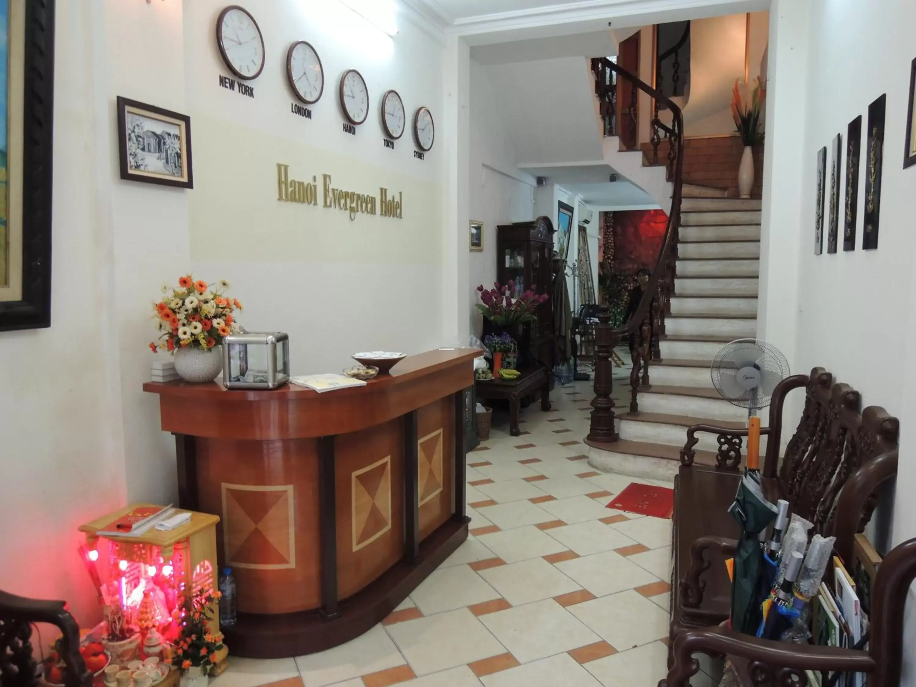 Lobby or reception, Lobby/Reception in Hanoi Ecogreen Hostel