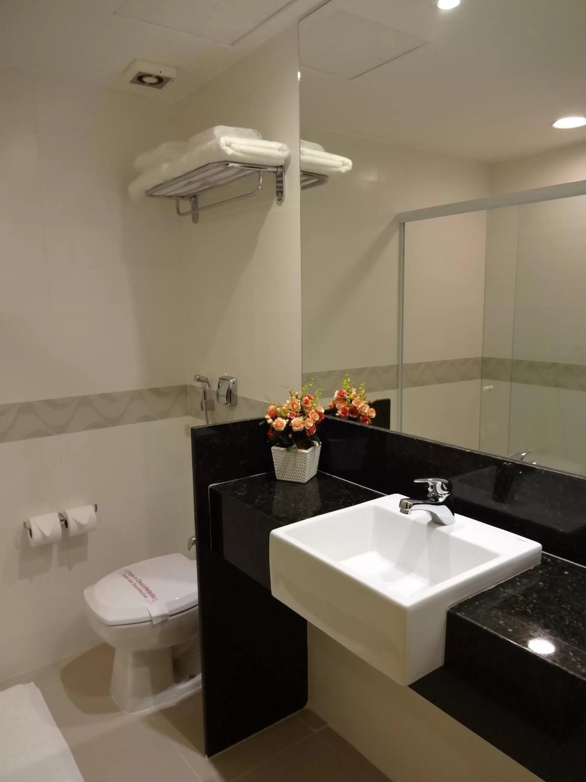 Bathroom in Elegance Praia Hotel