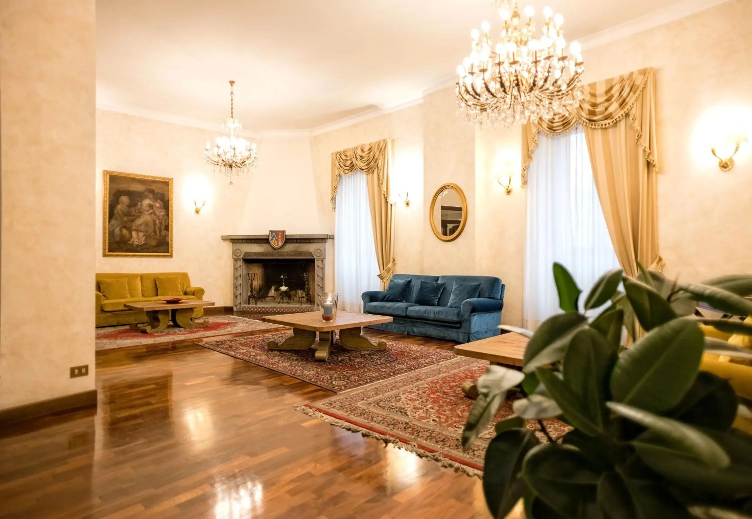 Lobby or reception, Seating Area in Grand Hotel Italia