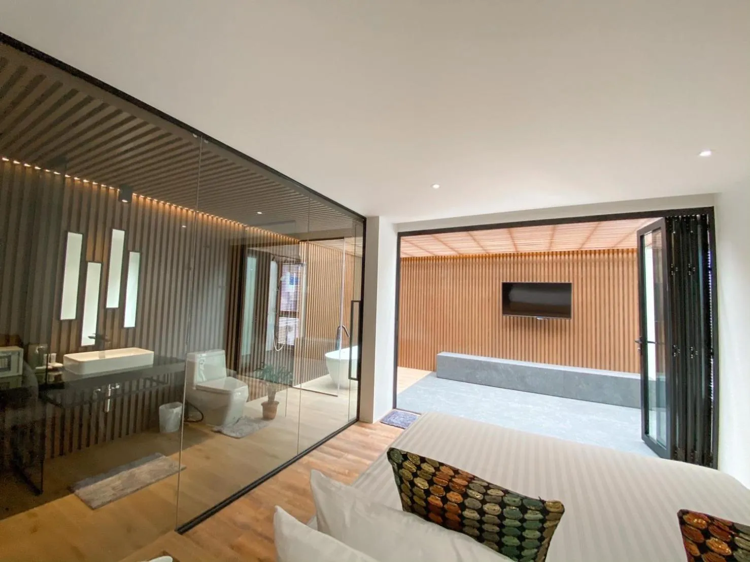 Bedroom, Bed in Nirundorn Resort Chaam