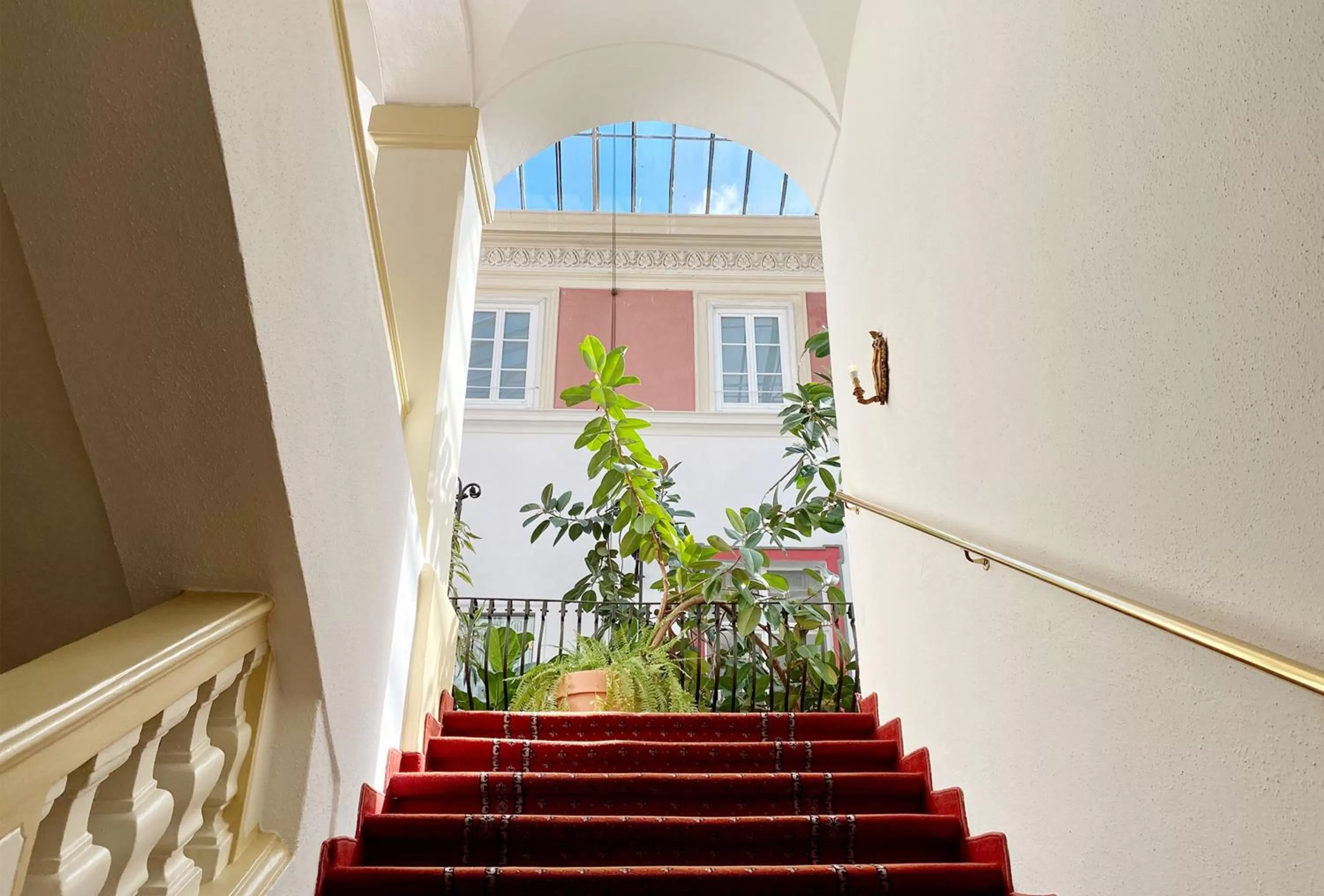 Decorative detail in Palais-Hotel Erzherzog Johann