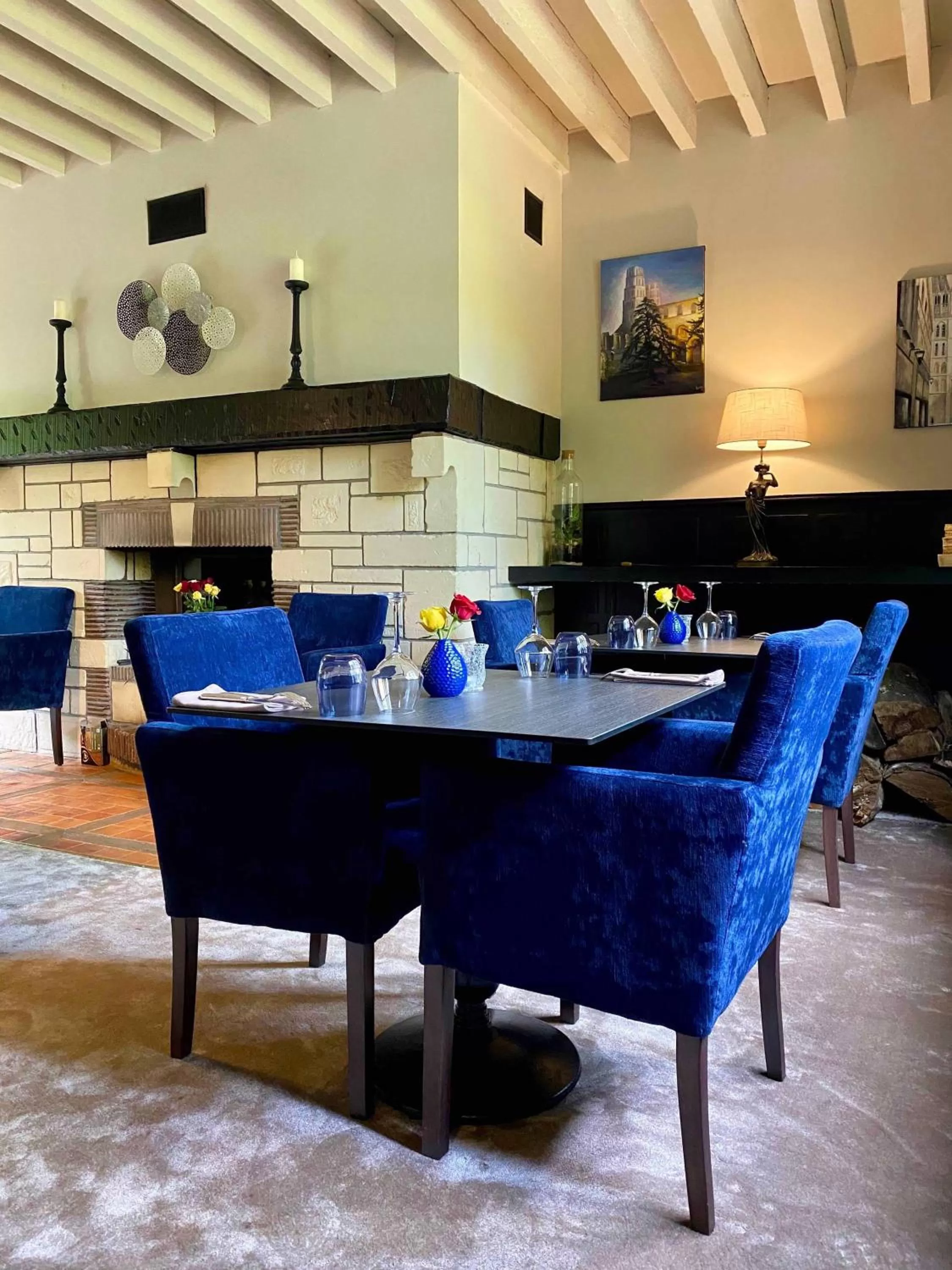 Dining area in Le Moulin Fouret