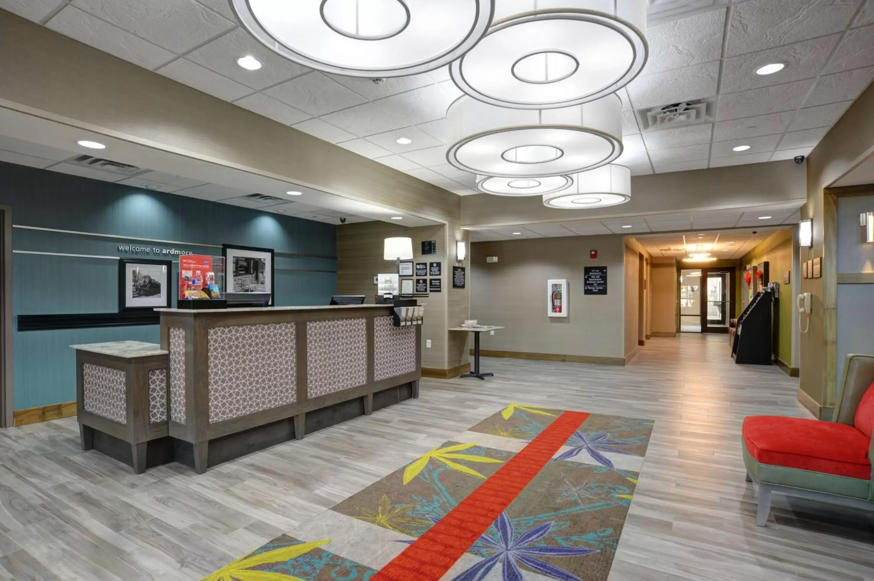 Lobby or reception, Lobby/Reception in Hampton Inn & Suites Ardmore