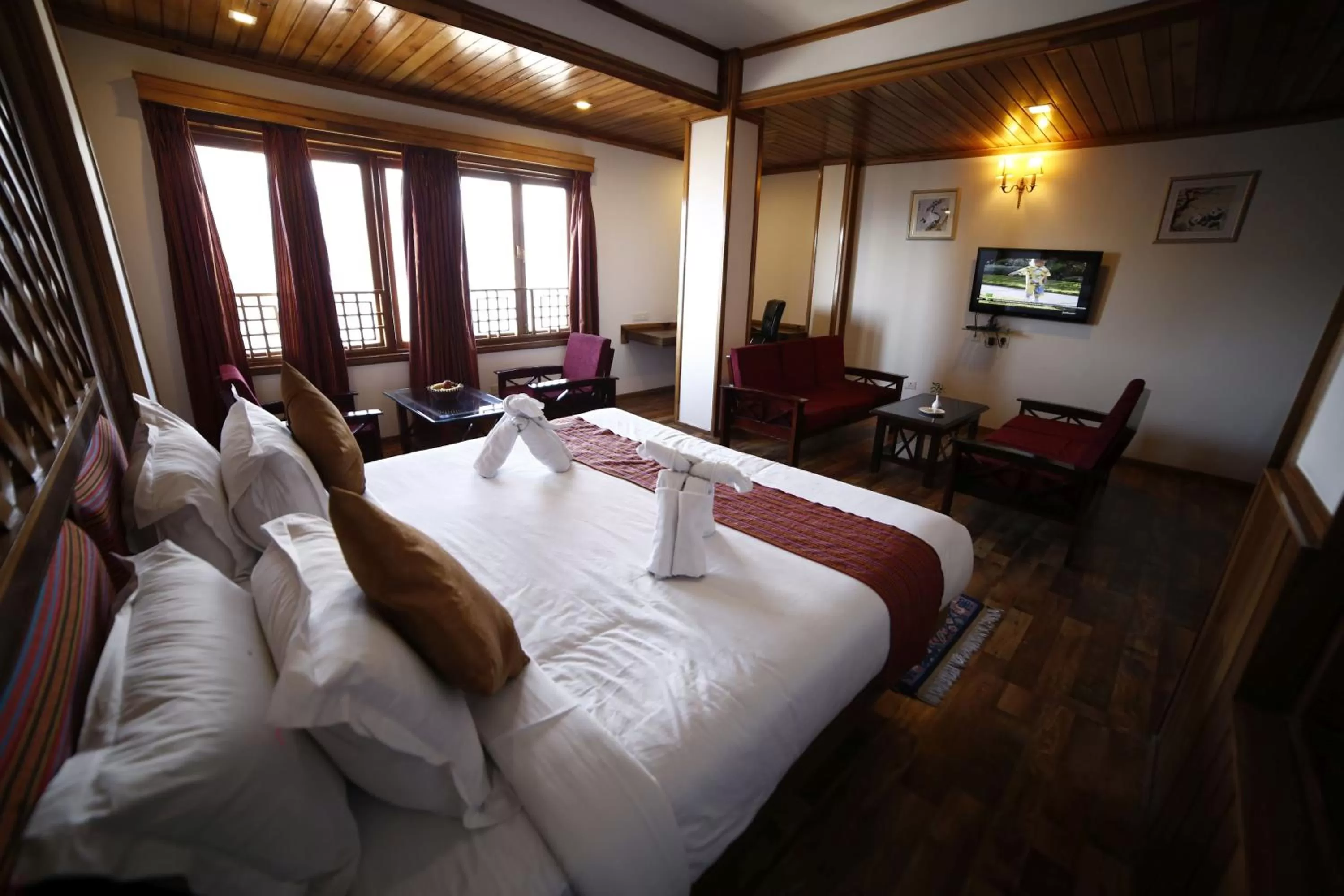 Photo of the whole room, Bed in Yangthang Heritage