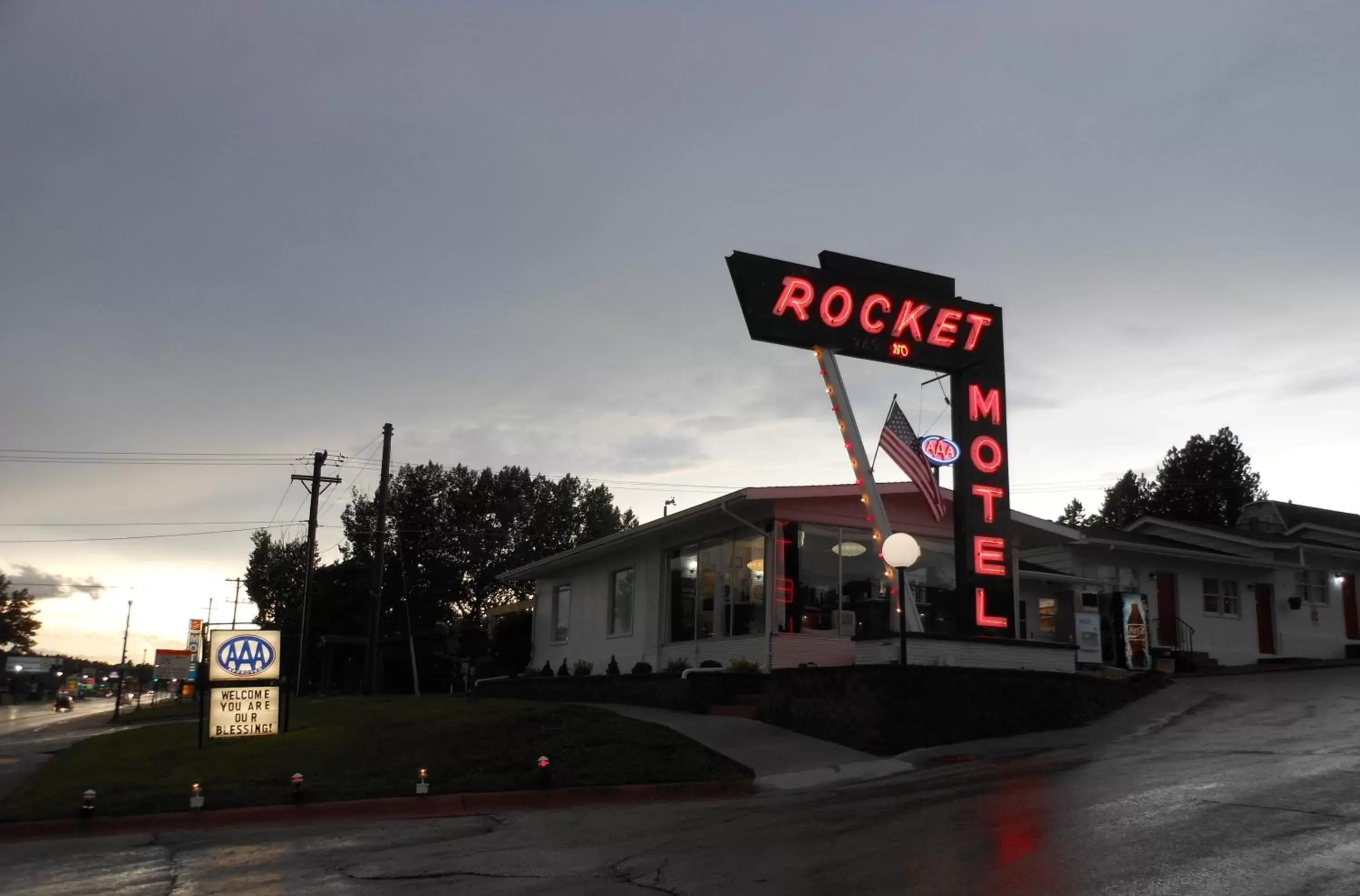 Property Building in Rocket Motel