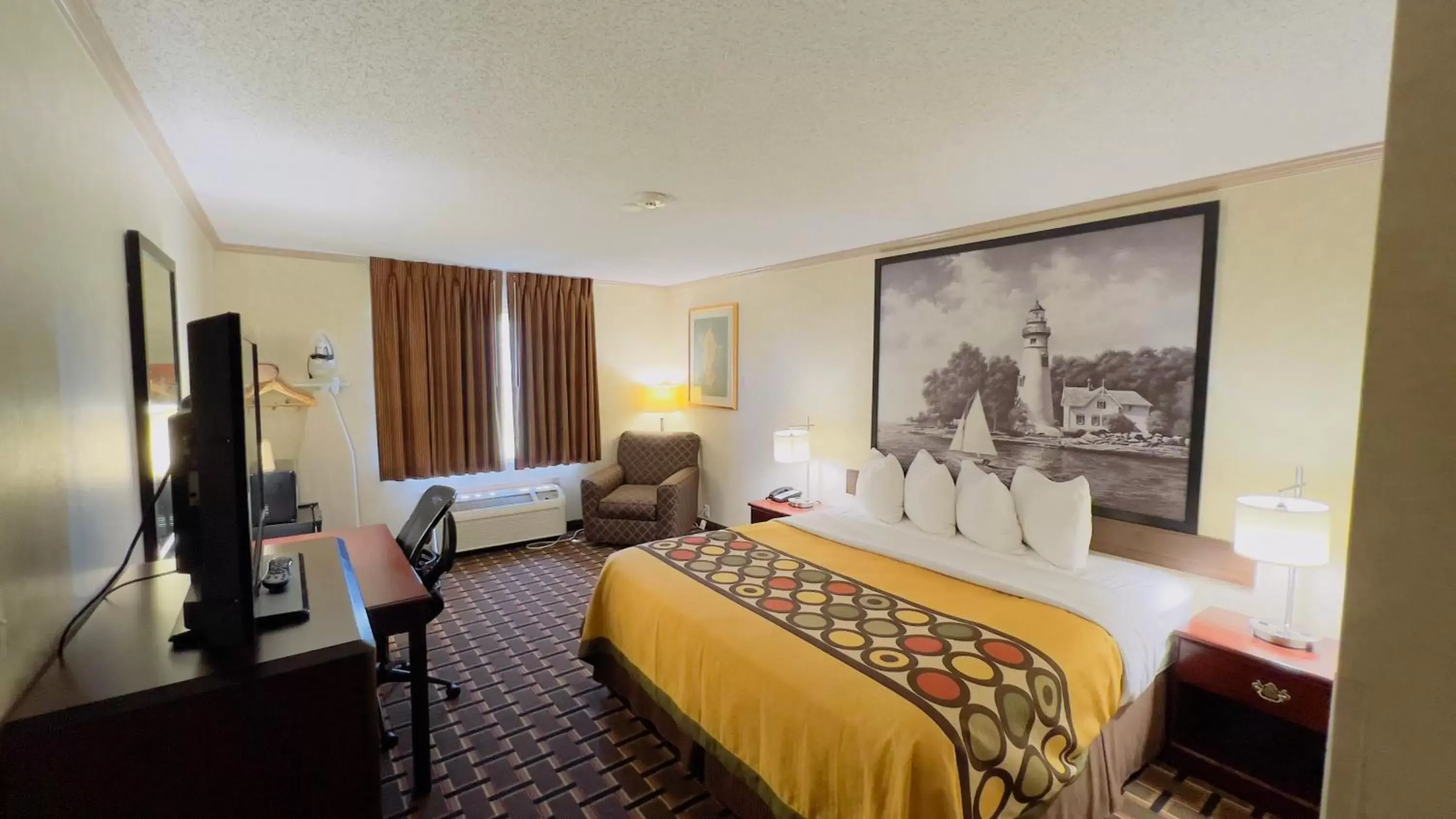 Photo of the whole room in Super 8 by Wyndham Maumee Perrysburg Toledo Area