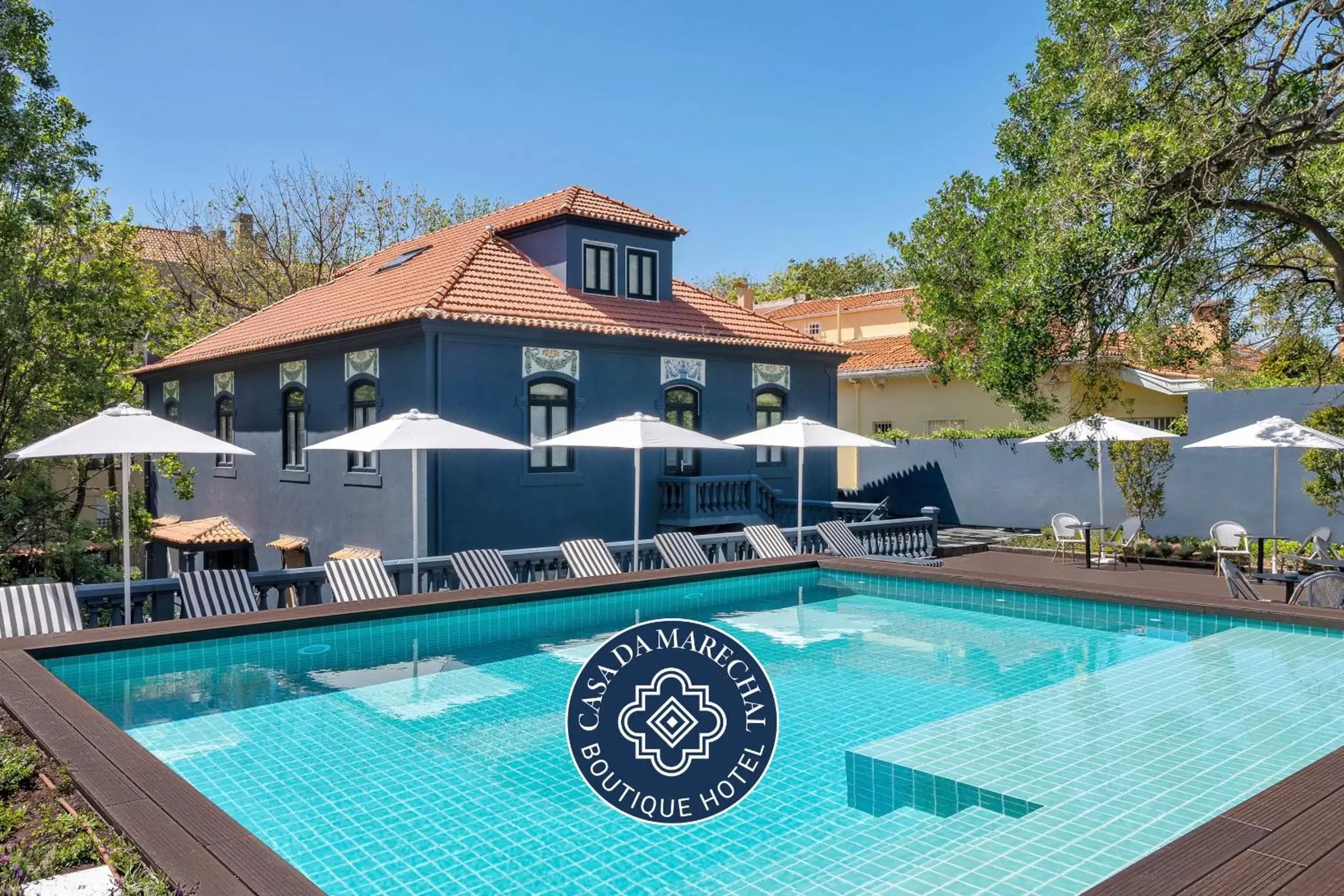 Swimming pool, Property Building in Casa da Marechal - Boutique Hotel by Oporto Collection - Adults Only