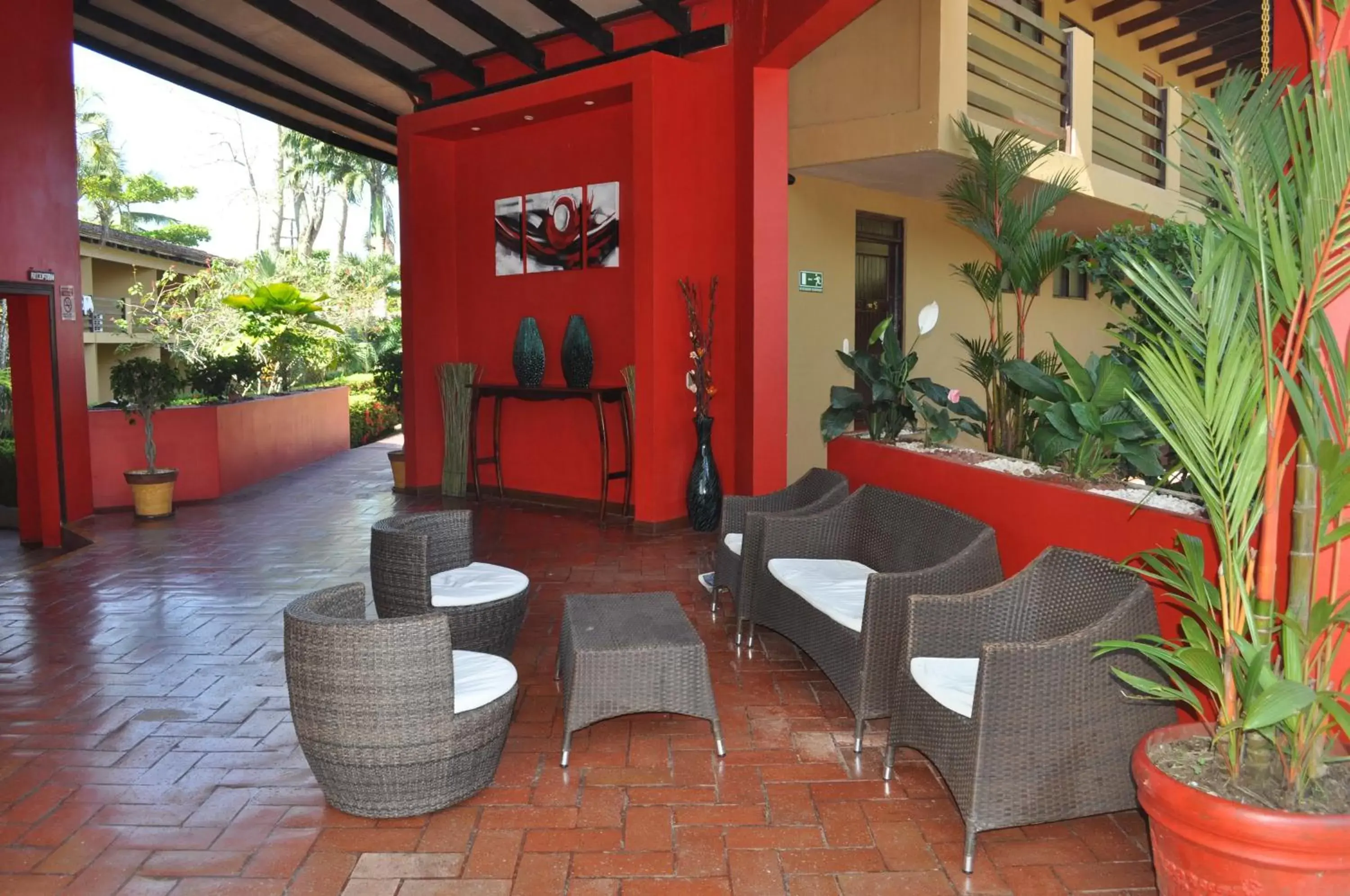 Lobby or reception in Hotel Terraza del Pacifico