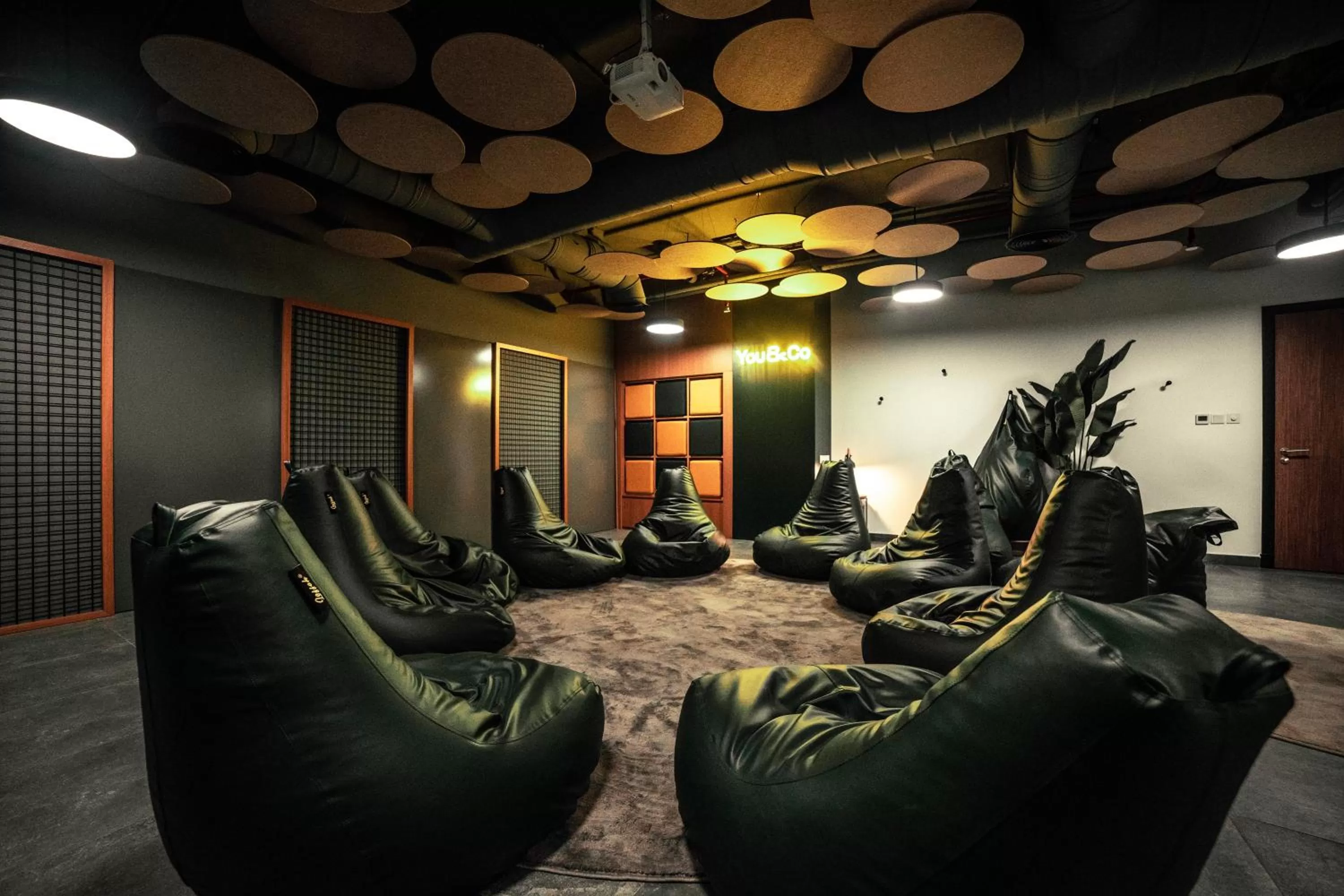 Evening entertainment in YouCo coliving Dubai