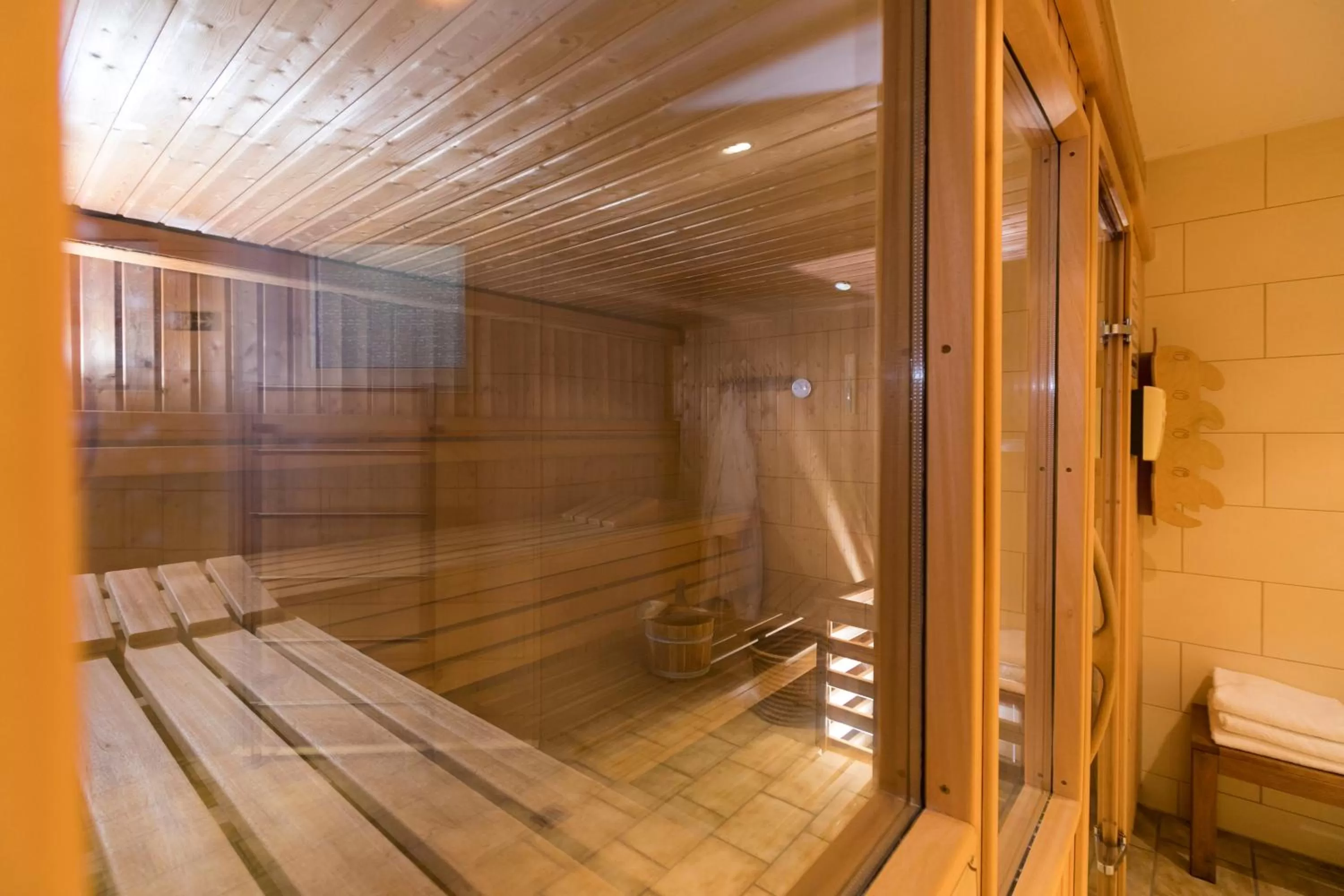 Sauna in Wald & Golfhotel Lottental