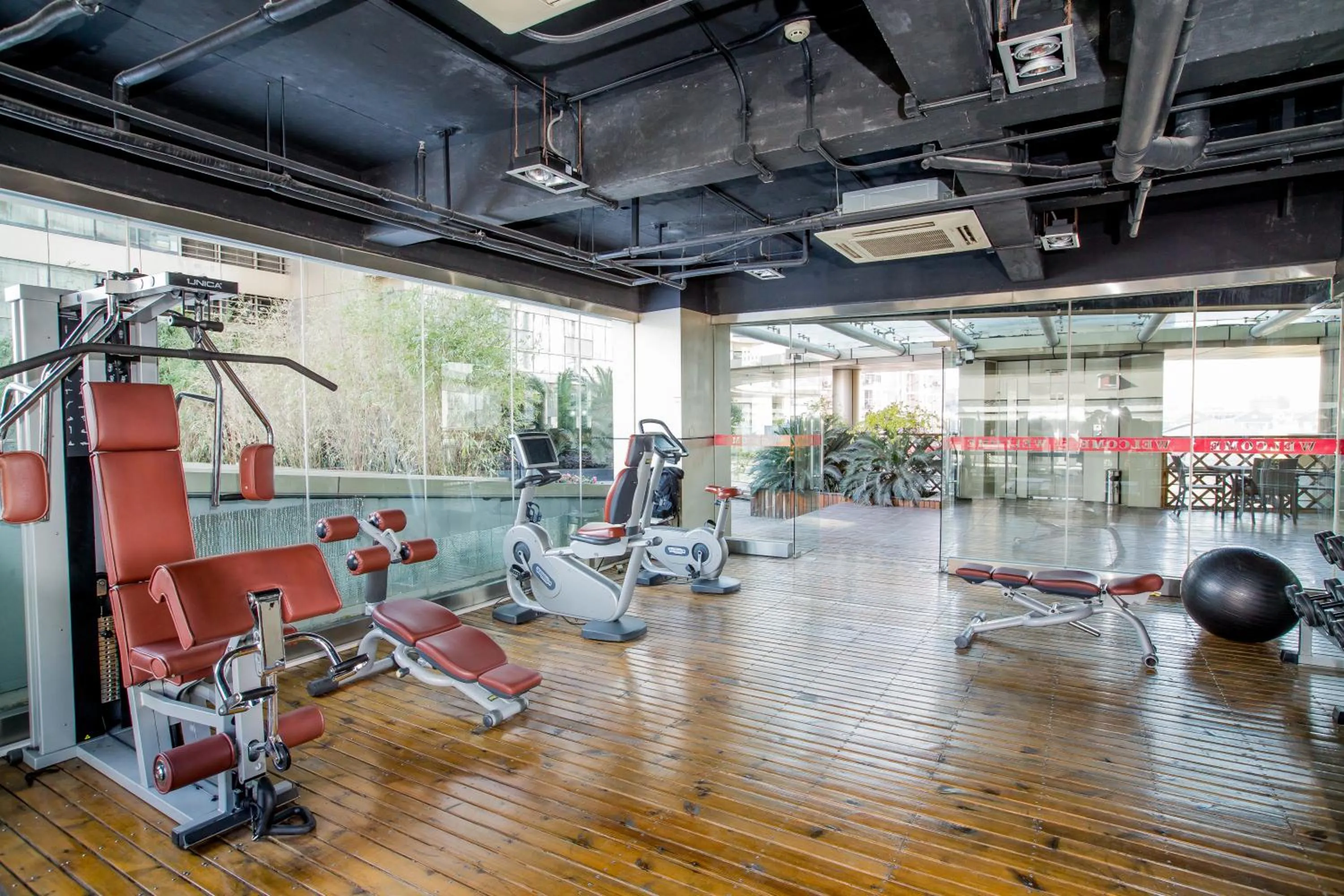 Fitness centre/facilities in Westlake 7 Service Apartment