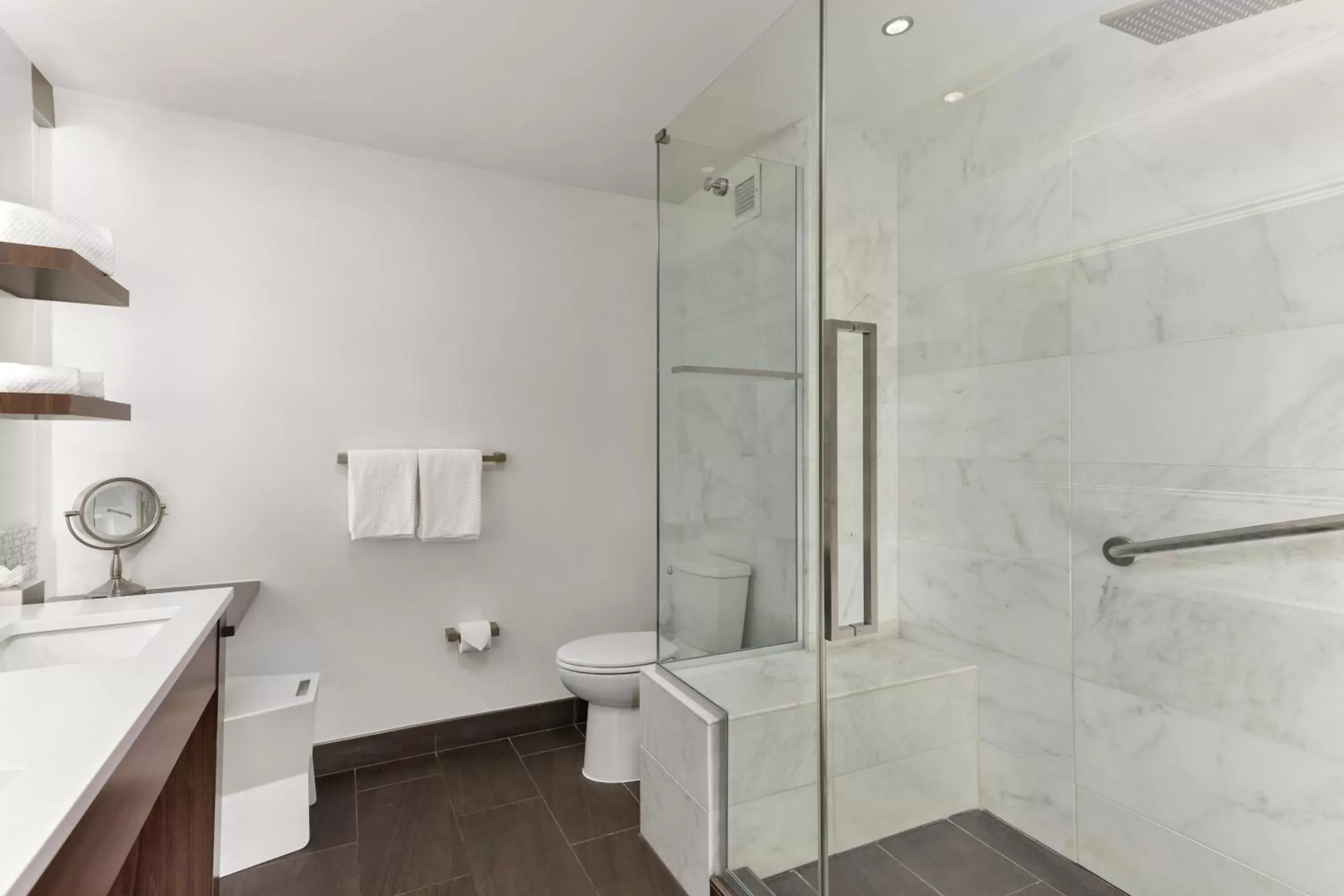 Shower, Bathroom in The Art Hotel Denver, Curio Collection by Hilton