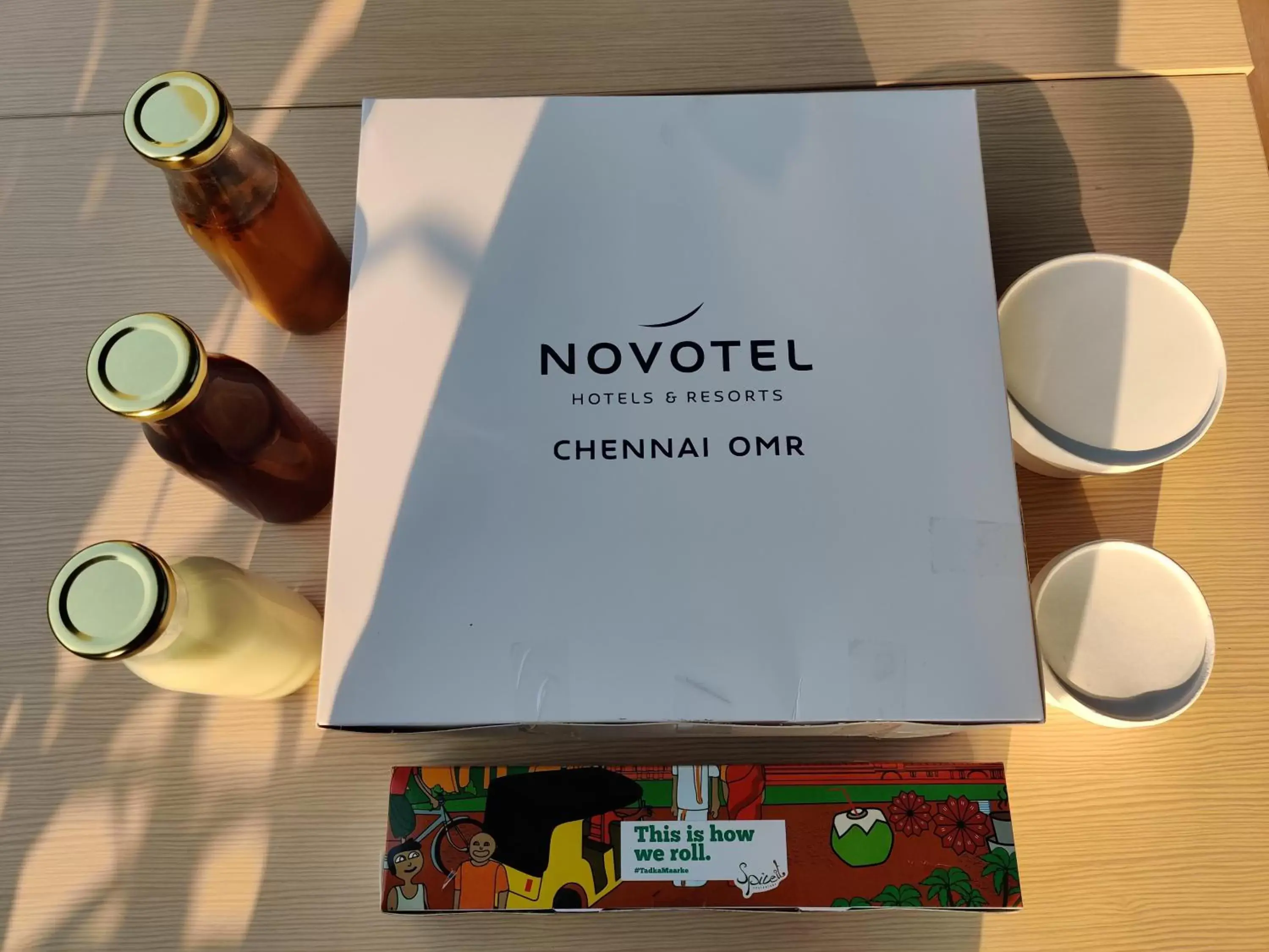 Restaurant/places to eat in Novotel Chennai OMR