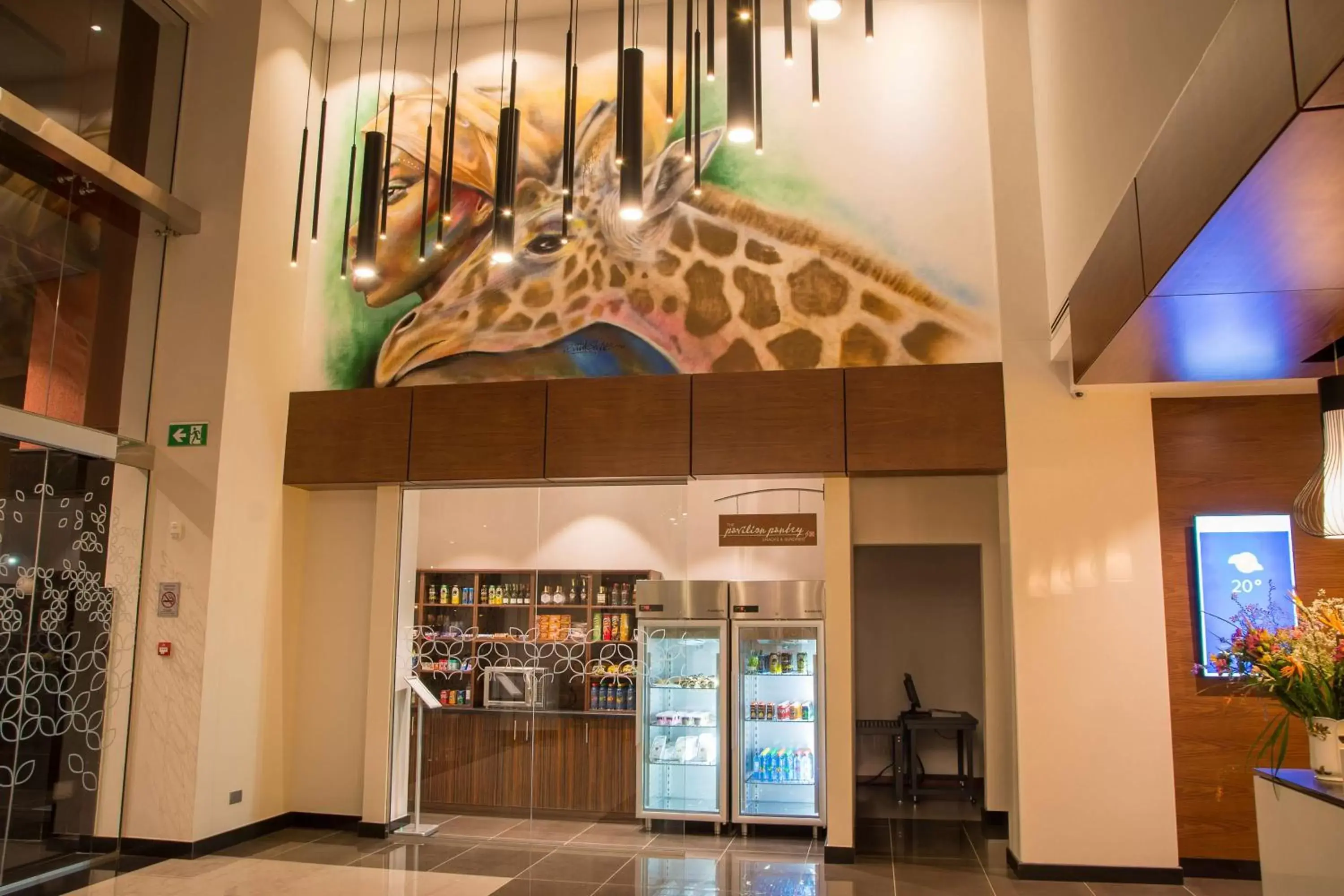 Restaurant/places to eat in Hilton Garden Inn Nairobi Airport