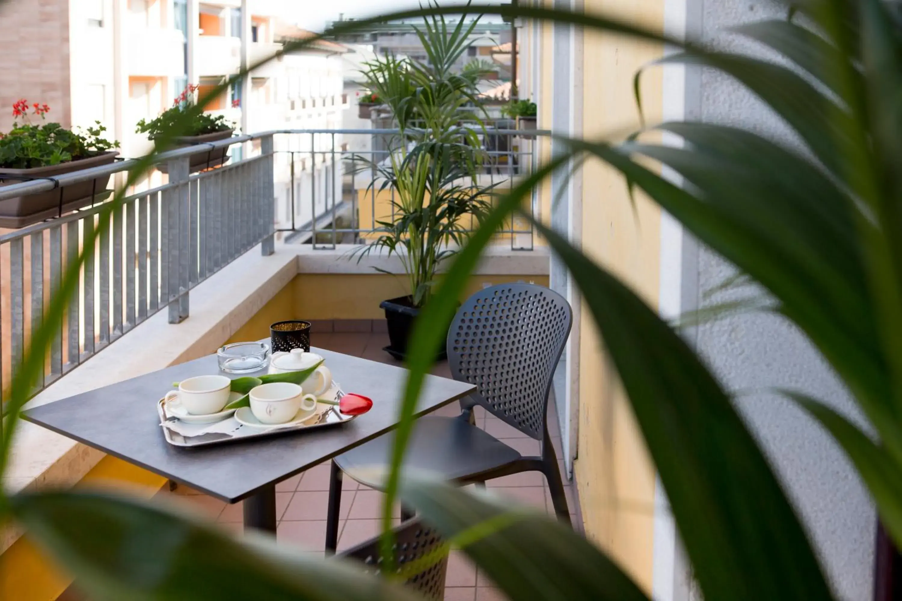 Balcony/Terrace in Hotel Villa Venezia