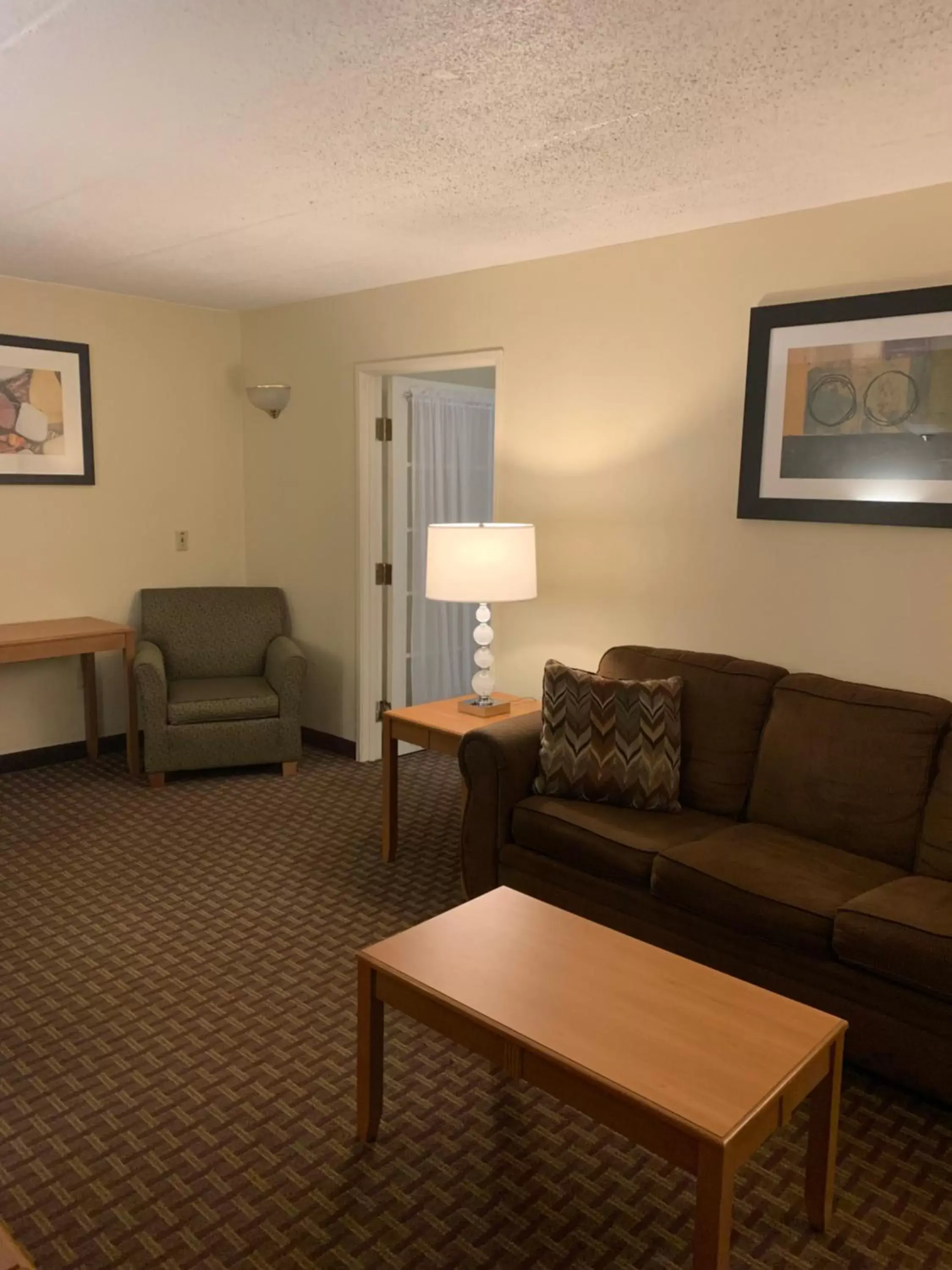 Seating Area in Ramada by Wyndham Marquette