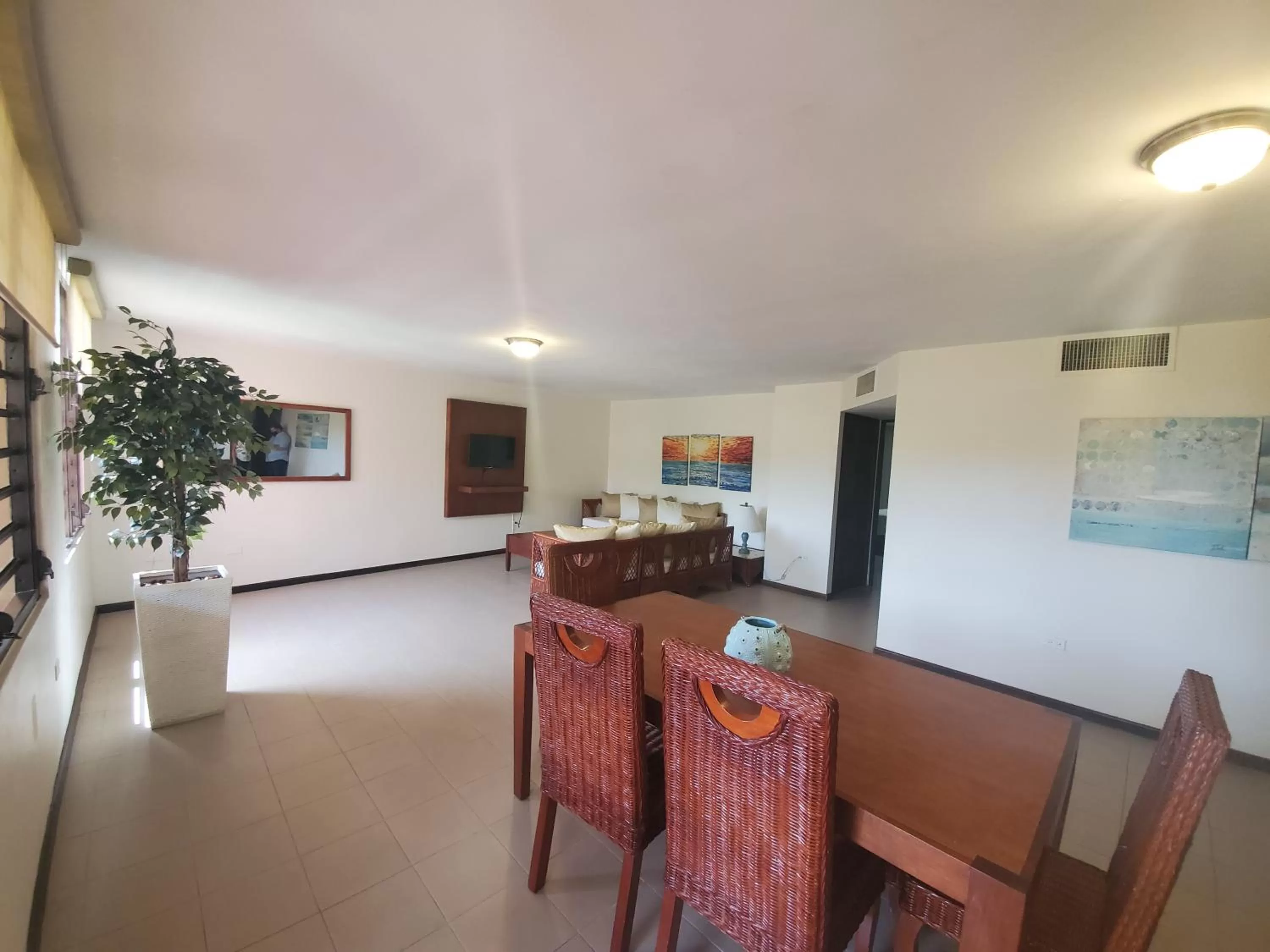 Living room, Dining Area in The Village at Palmas del Mar