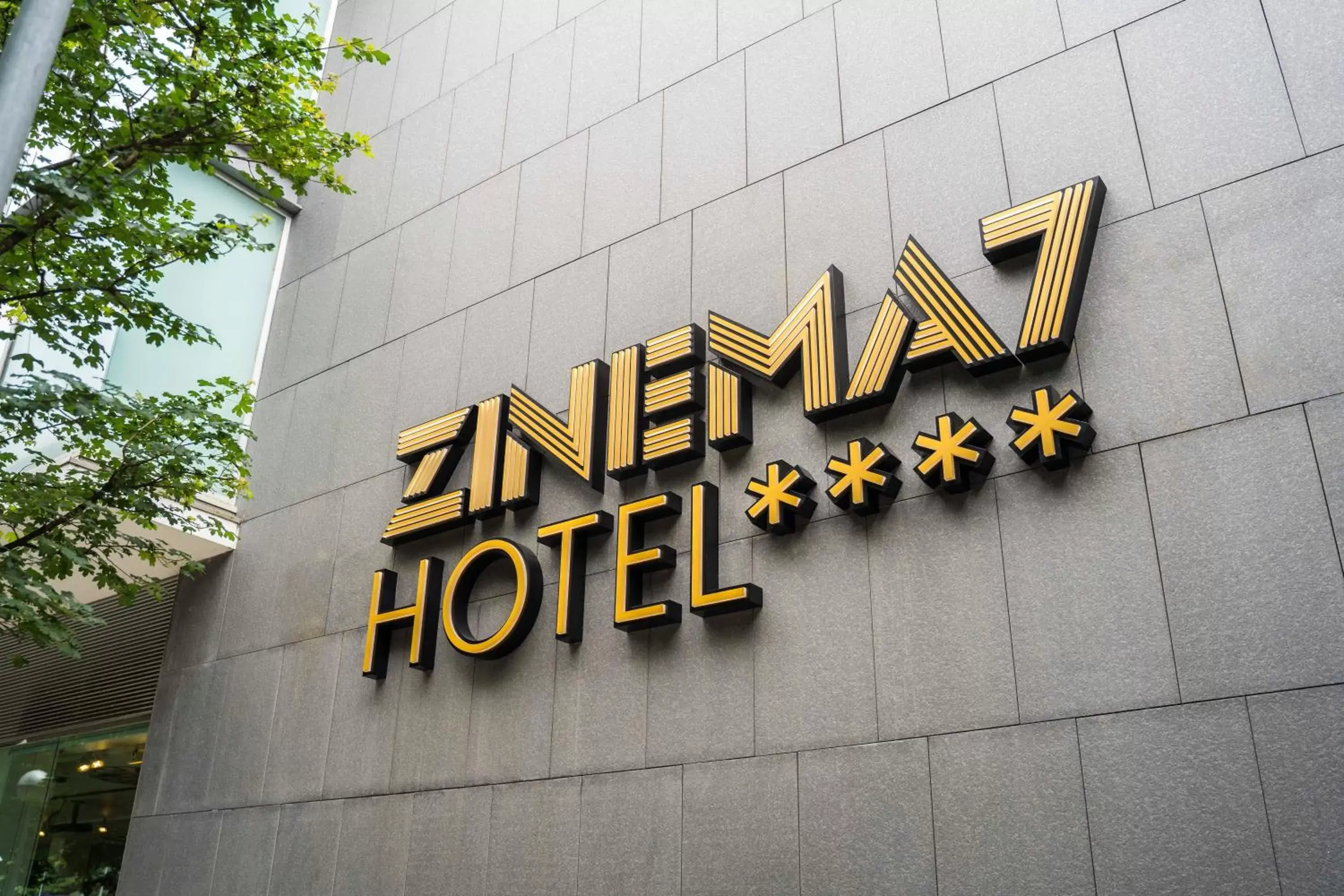 Property building, Property Logo/Sign in Hotel Zinema7