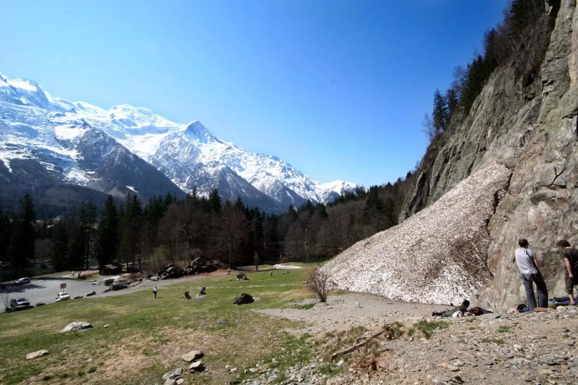 Natural landscape in Vert Lodge Chamonix