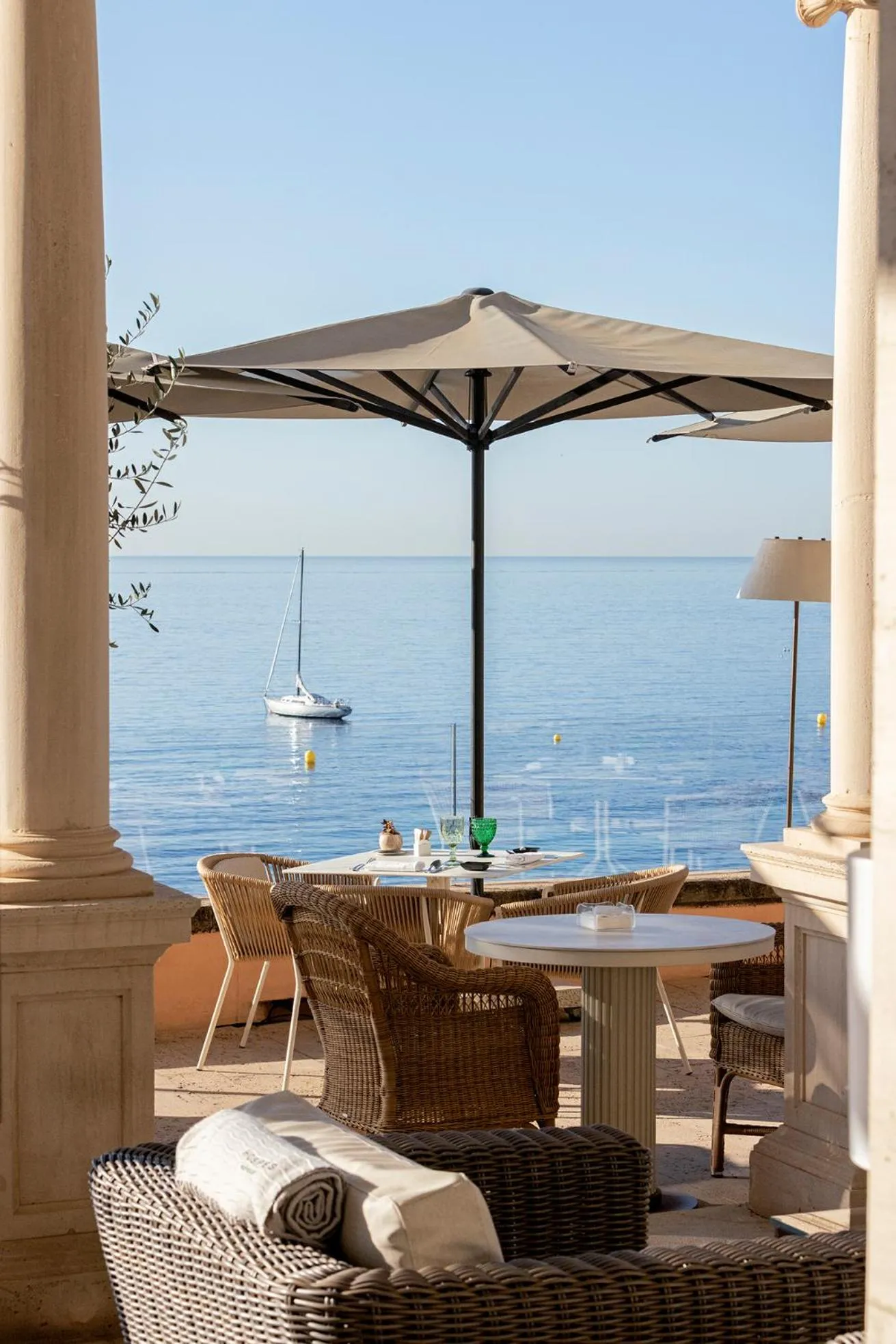 Balcony/Terrace in Hospes Maricel y Spa, Palma de Mallorca, a Member of Design Hotels