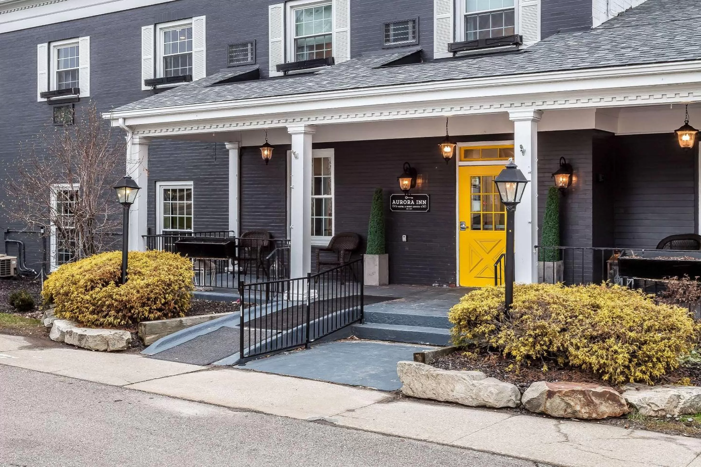 Property building in The Aurora Inn Hotel and Event Center