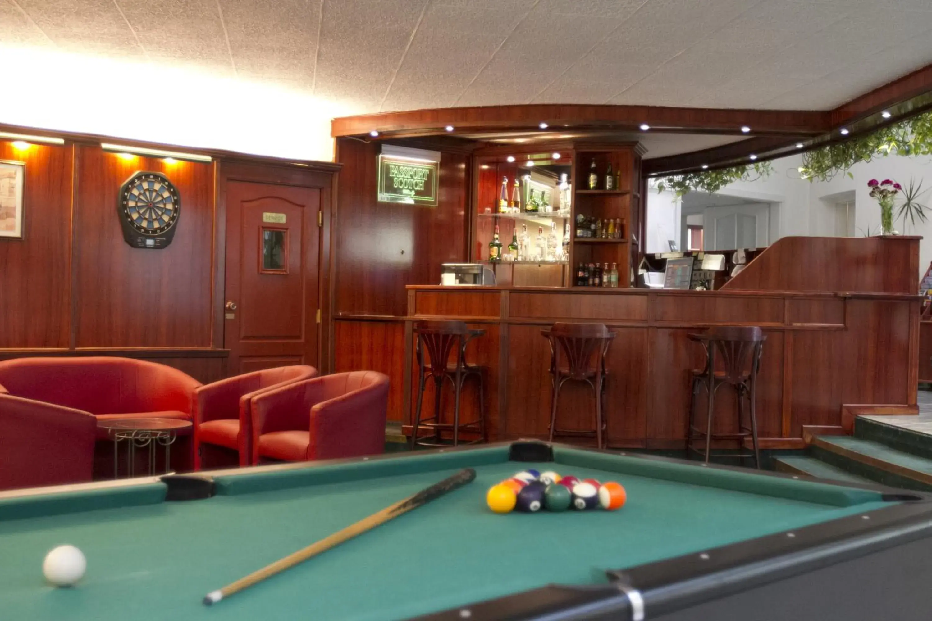 Billiard, Billiards in Classic Hotel