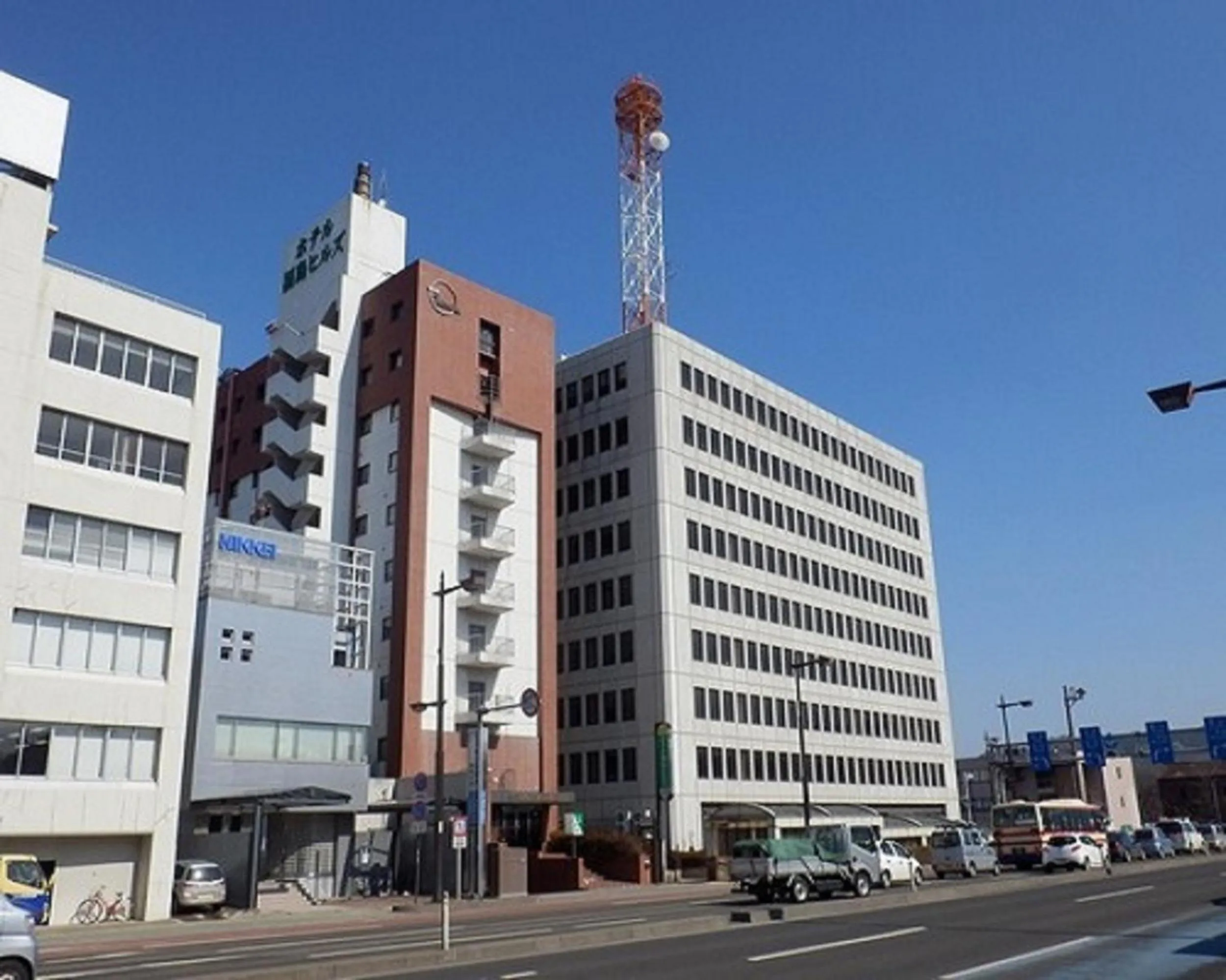 Facade/entrance in Hotel Fukushima Hills