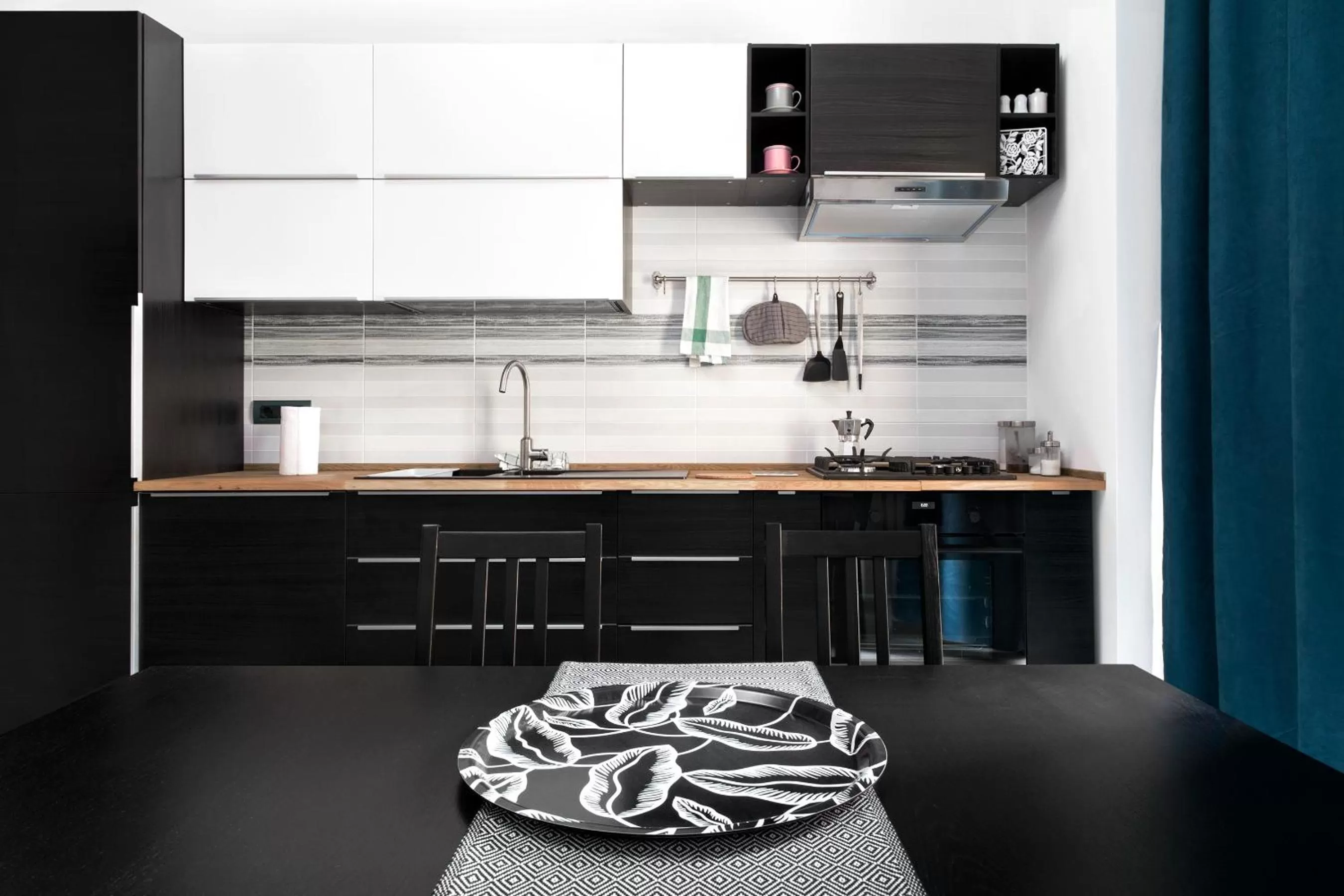 Kitchen or kitchenette in B&B Cozy Cove