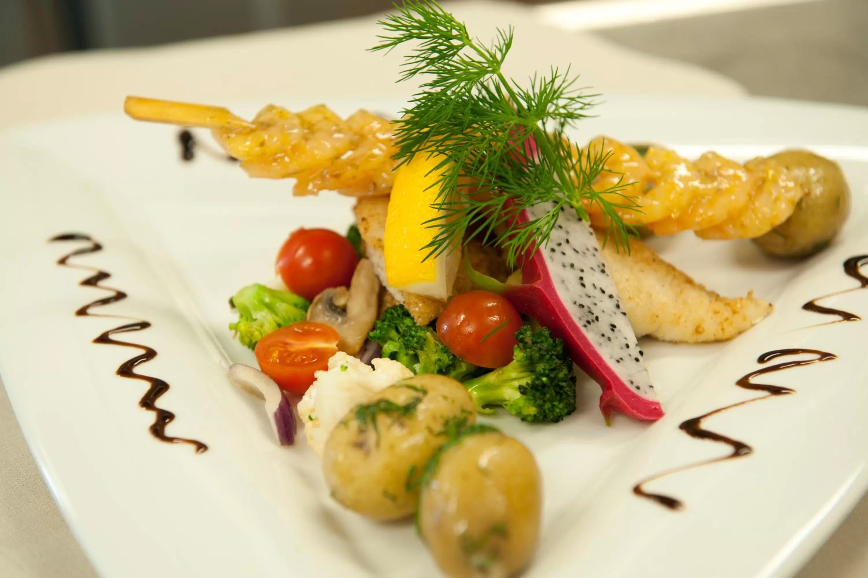 Food close-up in Sturup Airport Hotel