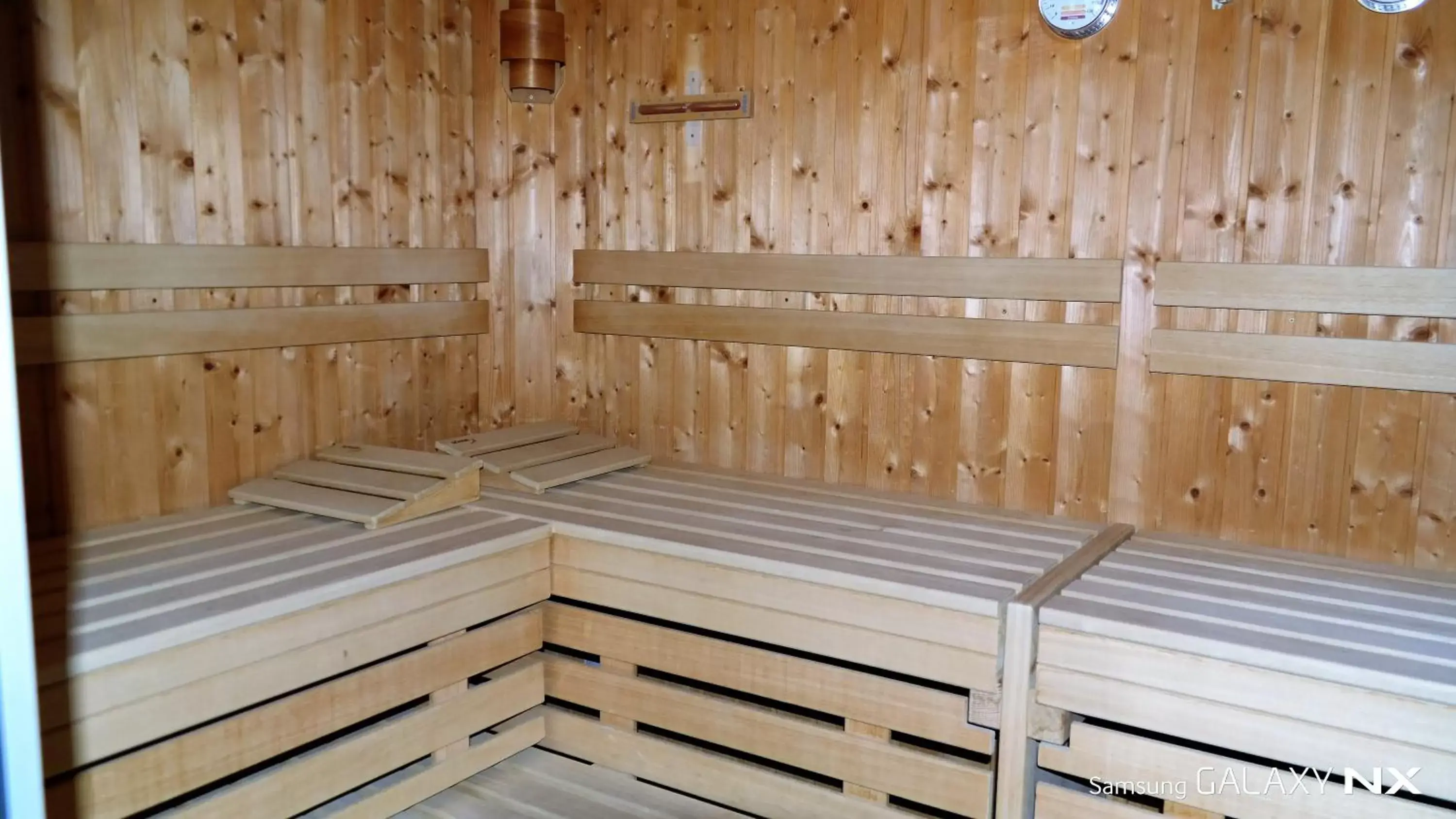Sauna in Amber Ski-in/out Hotel & Spa
