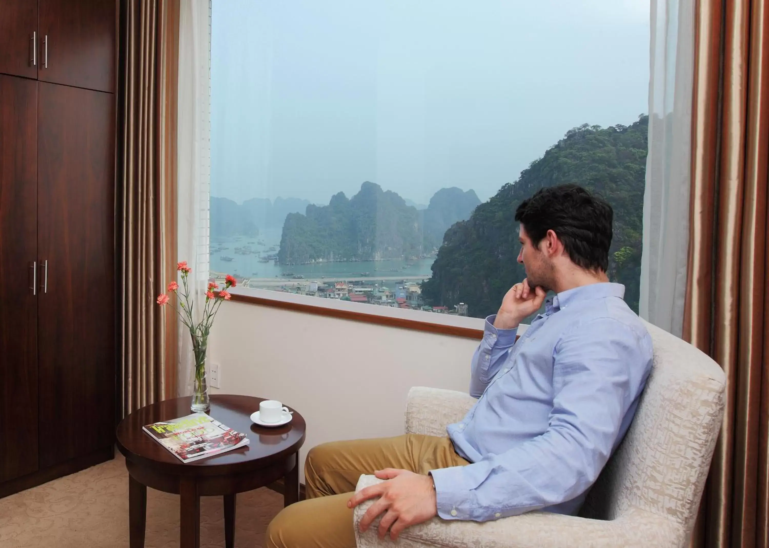 City view in Ha Long DC Hotel