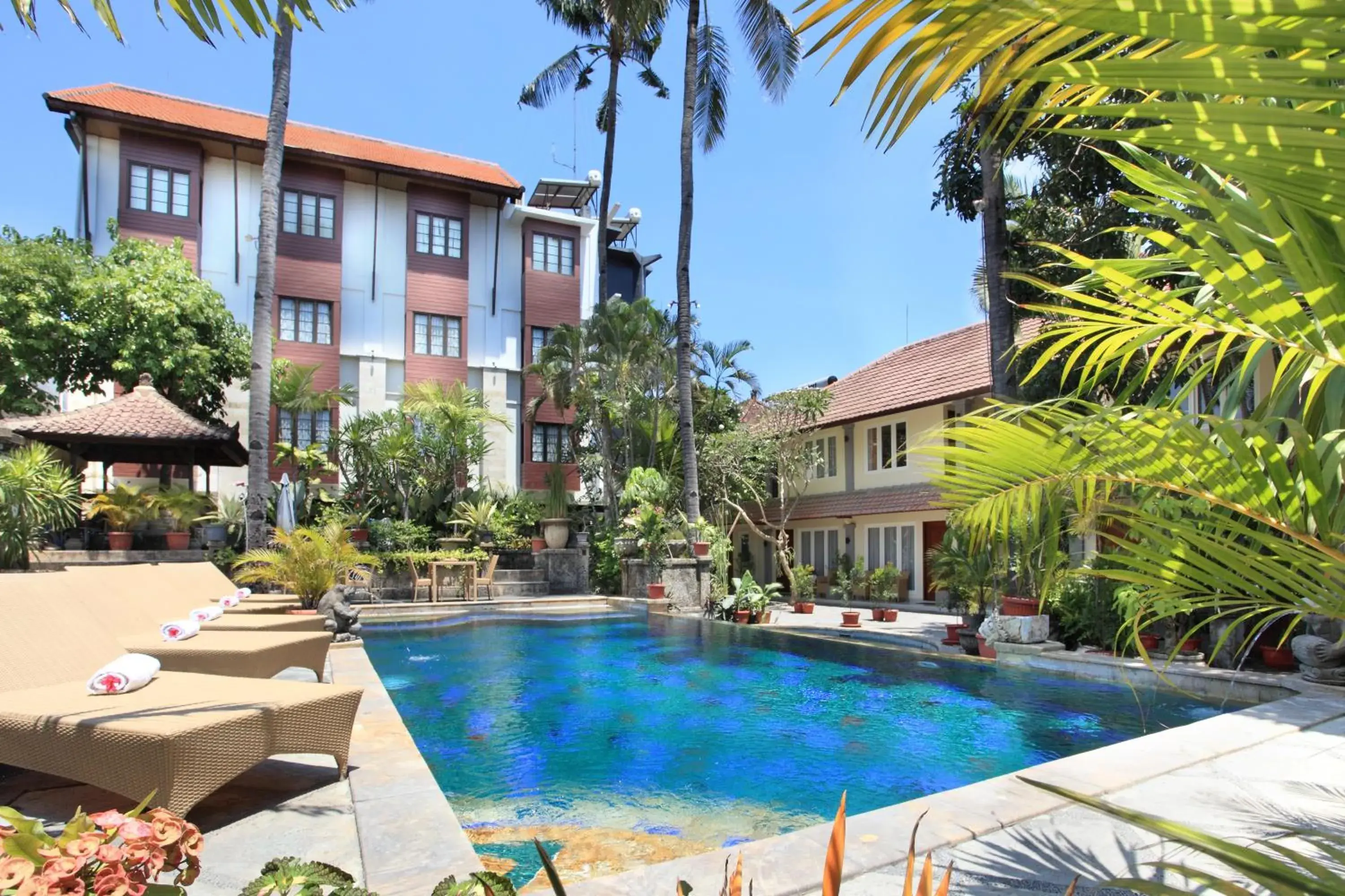 Property building, Swimming Pool in Restu Bali Hotel