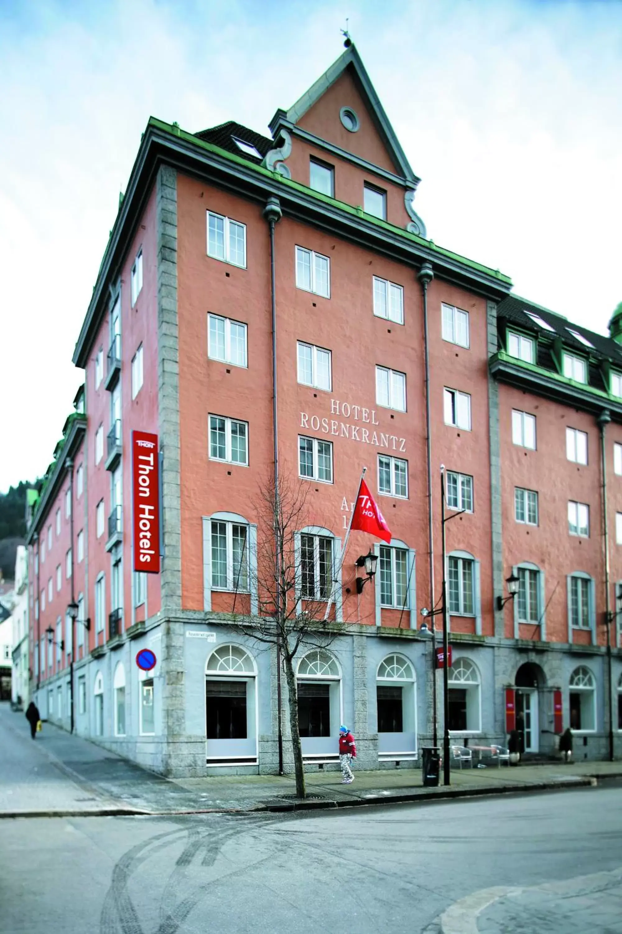 Facade/entrance, Property Building in Thon Hotel Rosenkrantz Bergen