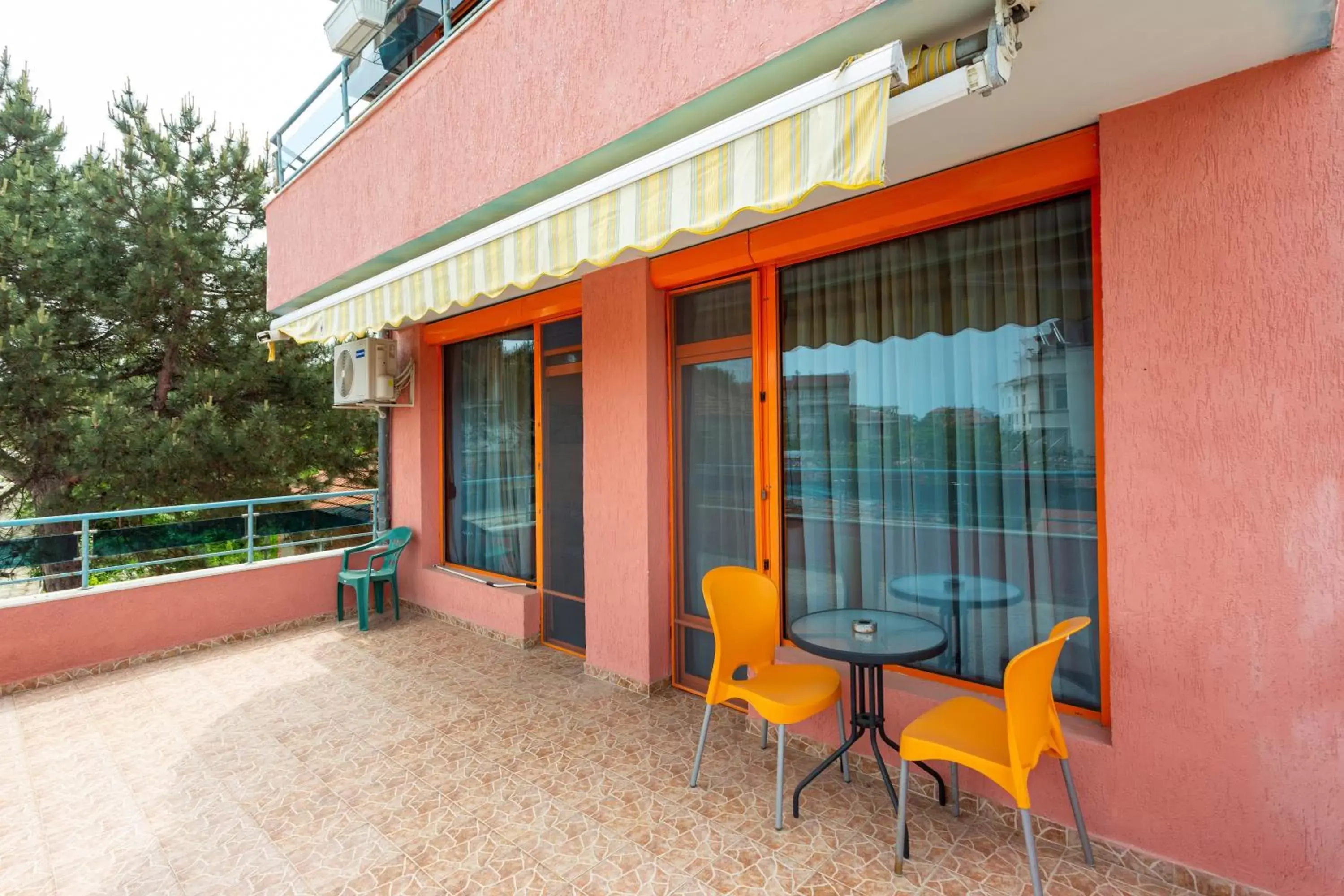 Balcony/Terrace in Family Hotel Jemelly