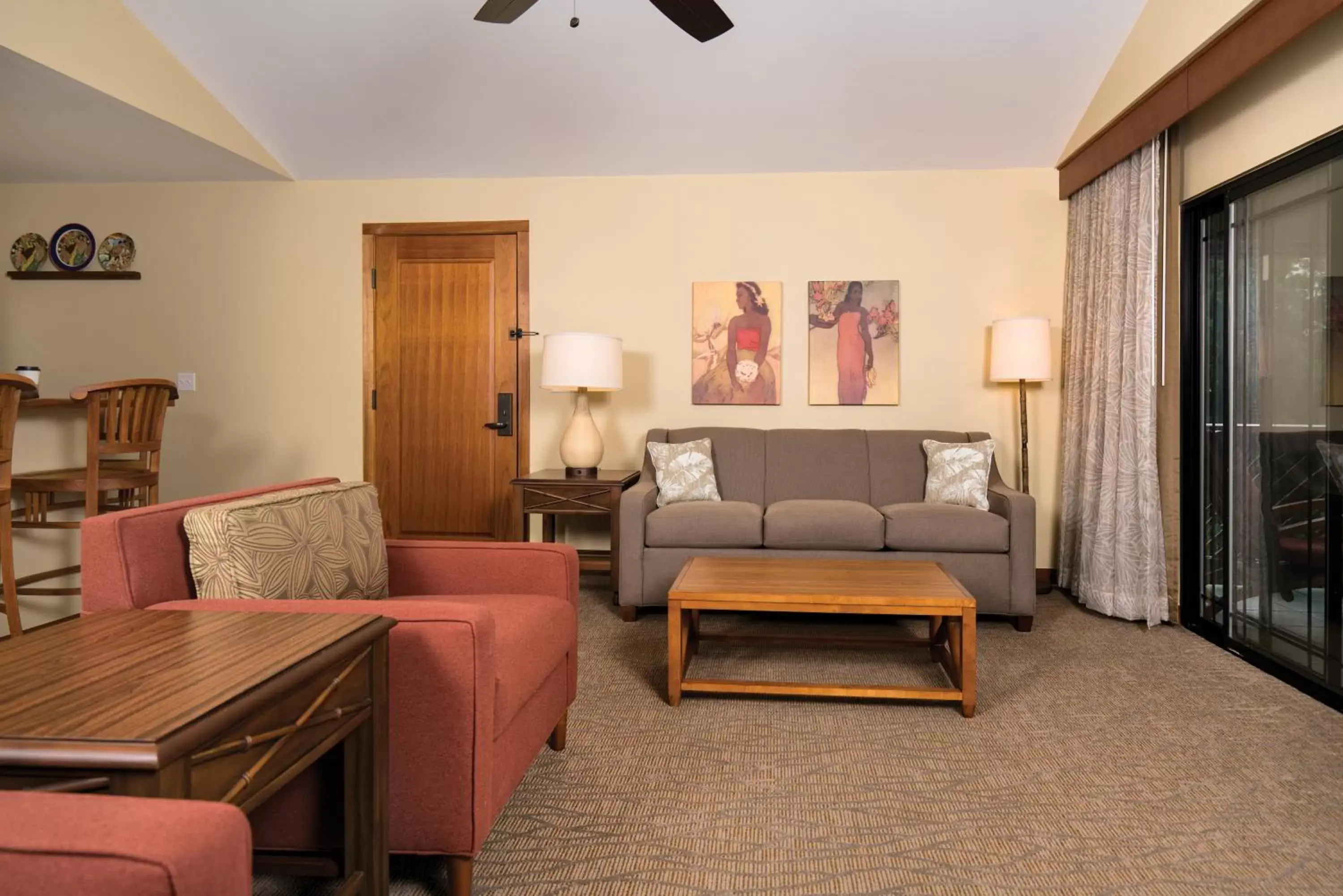 Living room in Club Wyndham Kona Living room in Club Wyndham Kona