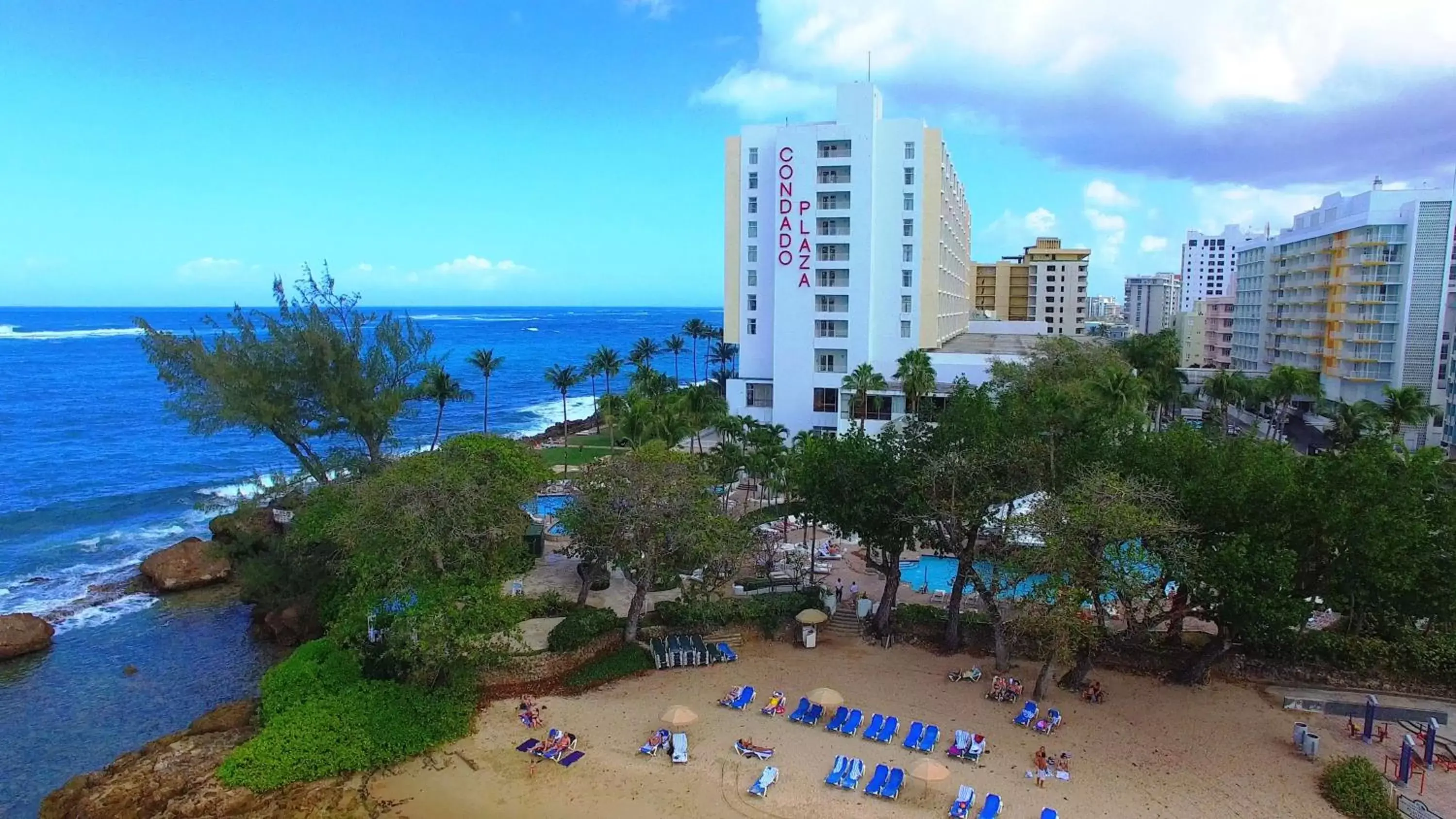 Property building in The Condado Plaza Hilton