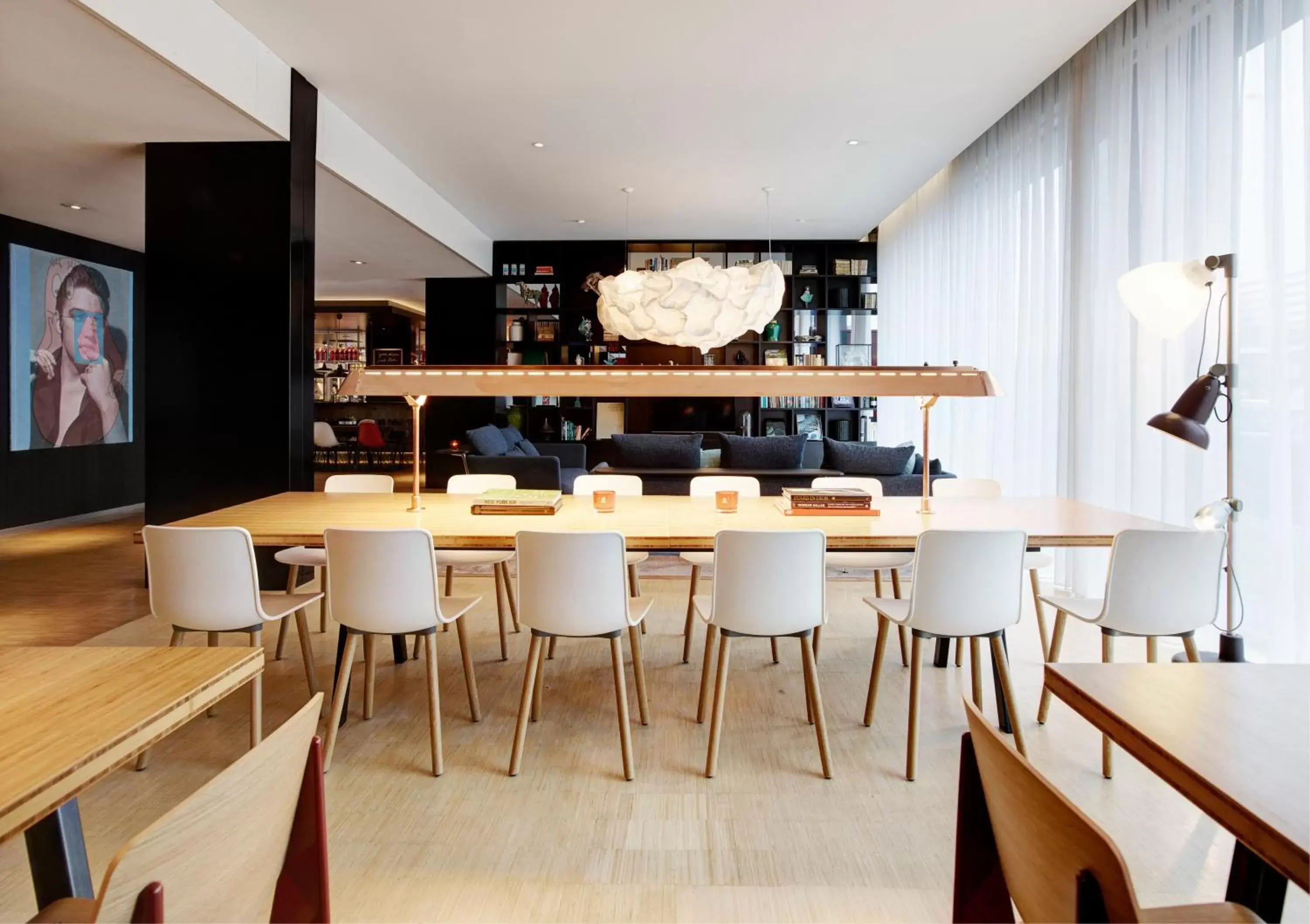 Lobby or reception, Lounge/Bar in citizenM Schiphol Airport