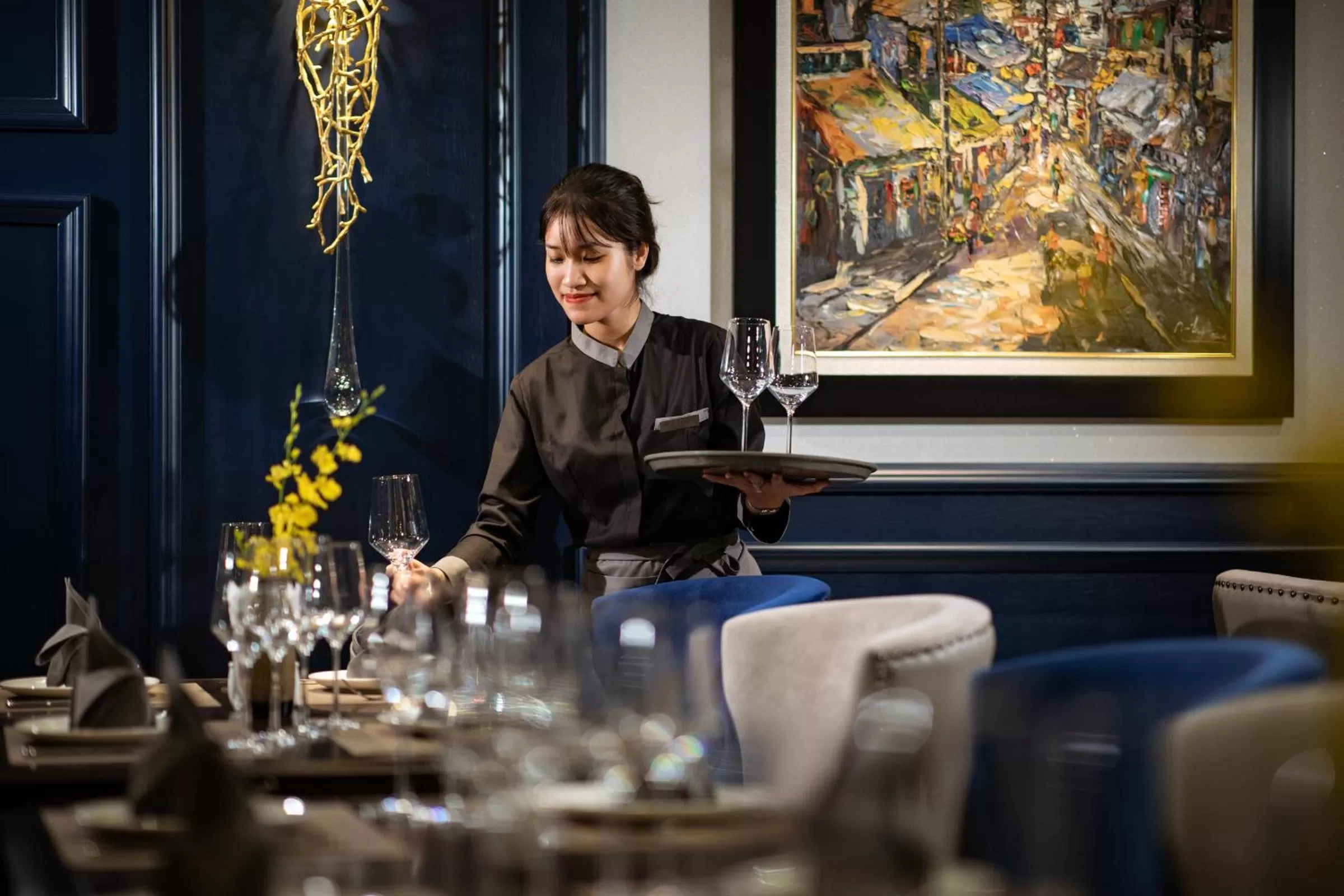 Staff in Soleil Boutique Hotel Hanoi