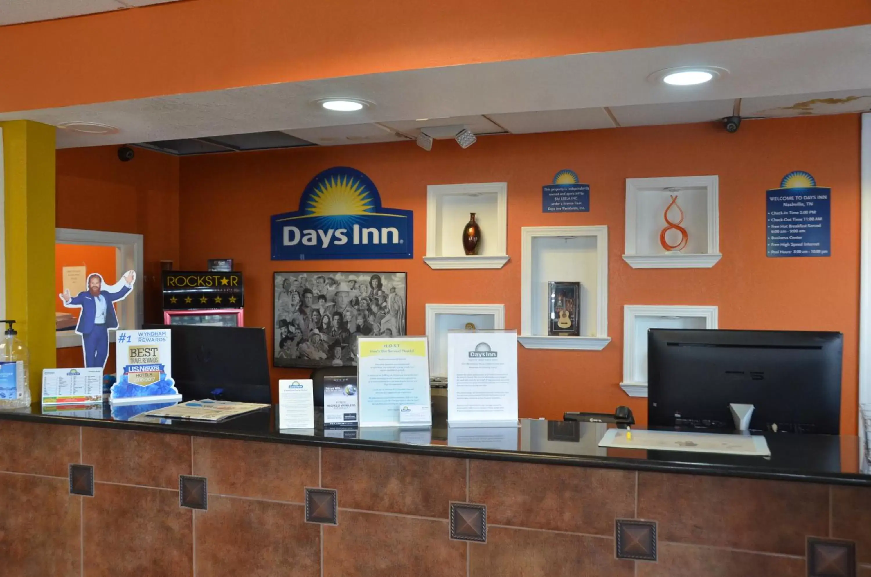 Lobby or reception, Lobby/Reception in Days Inn by Wyndham Airport Nashville East