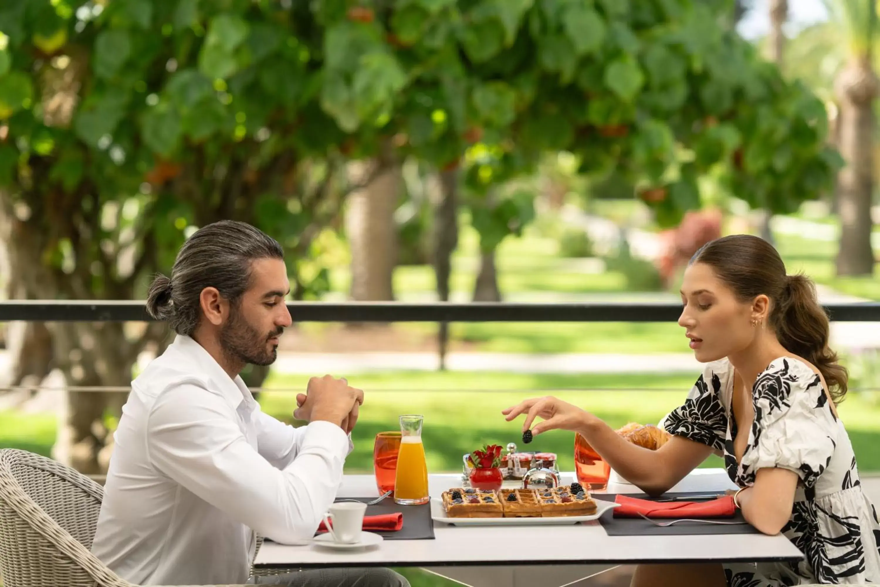 Patio in Sofitel Rabat Jardin Des Roses