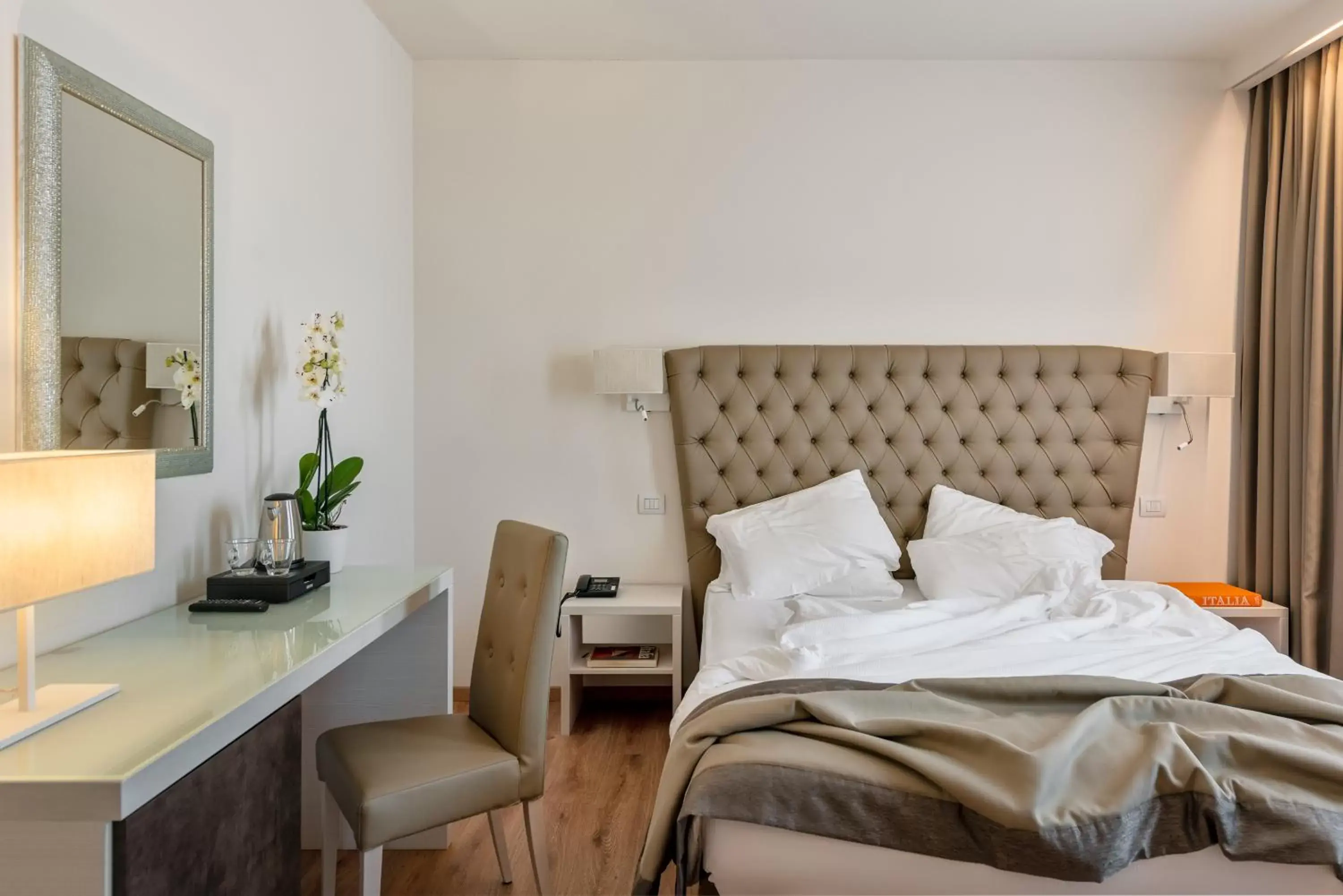 Bed in UNAHOTELS Eco Hotel Villa Costanza Venezia Bed in UNAHOTELS Eco Hotel Villa Costanza Venezia