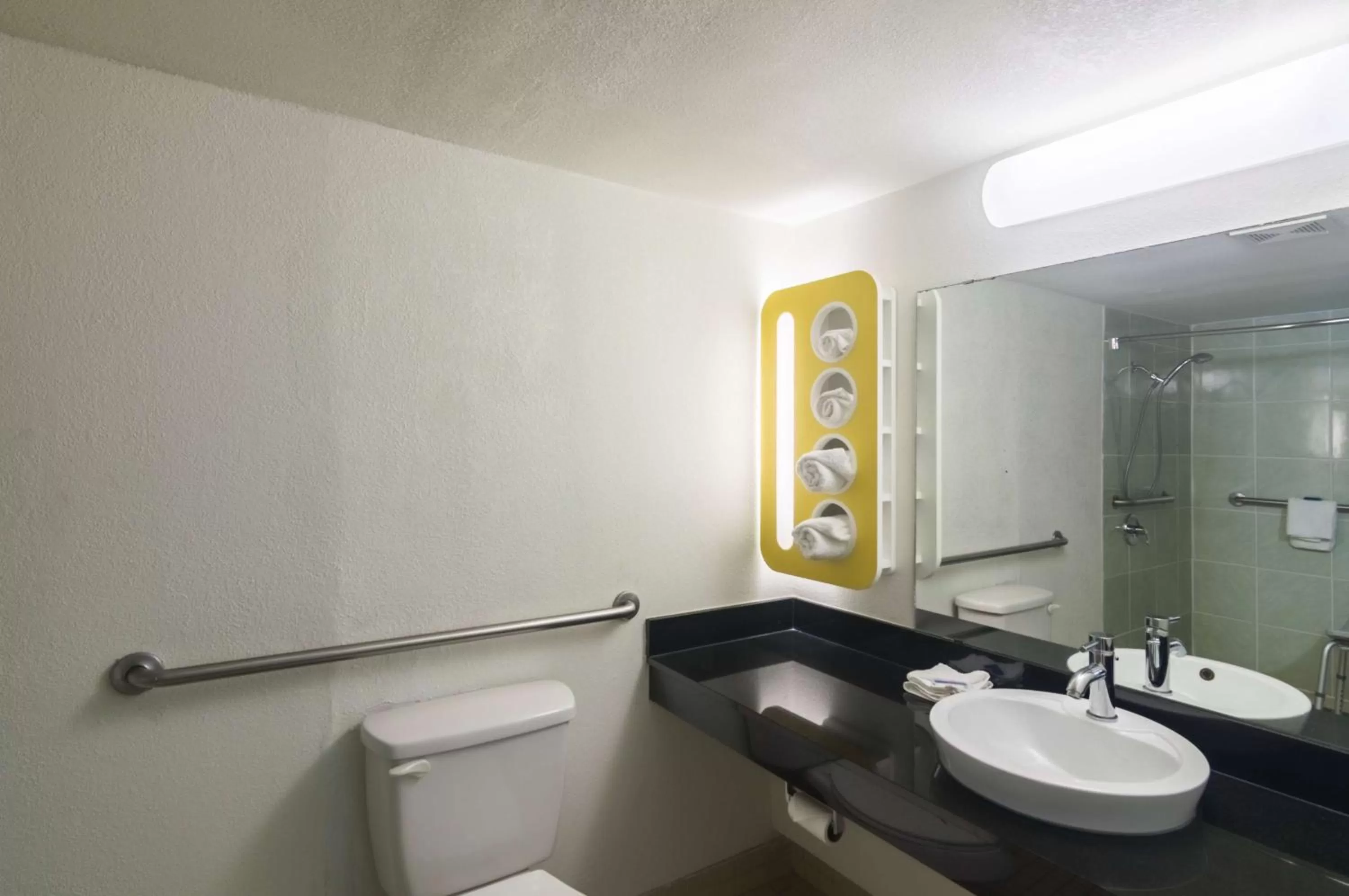 Toilet in Motel 6-Wichita Falls, TX - North